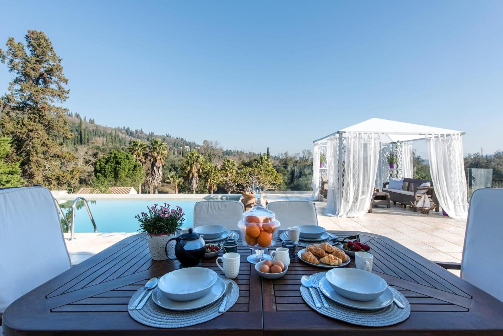 Magnificent Perama Villa - 4 Bedrooms - Villa Noulia - Gym - Great Pool Area - Corfu view 3