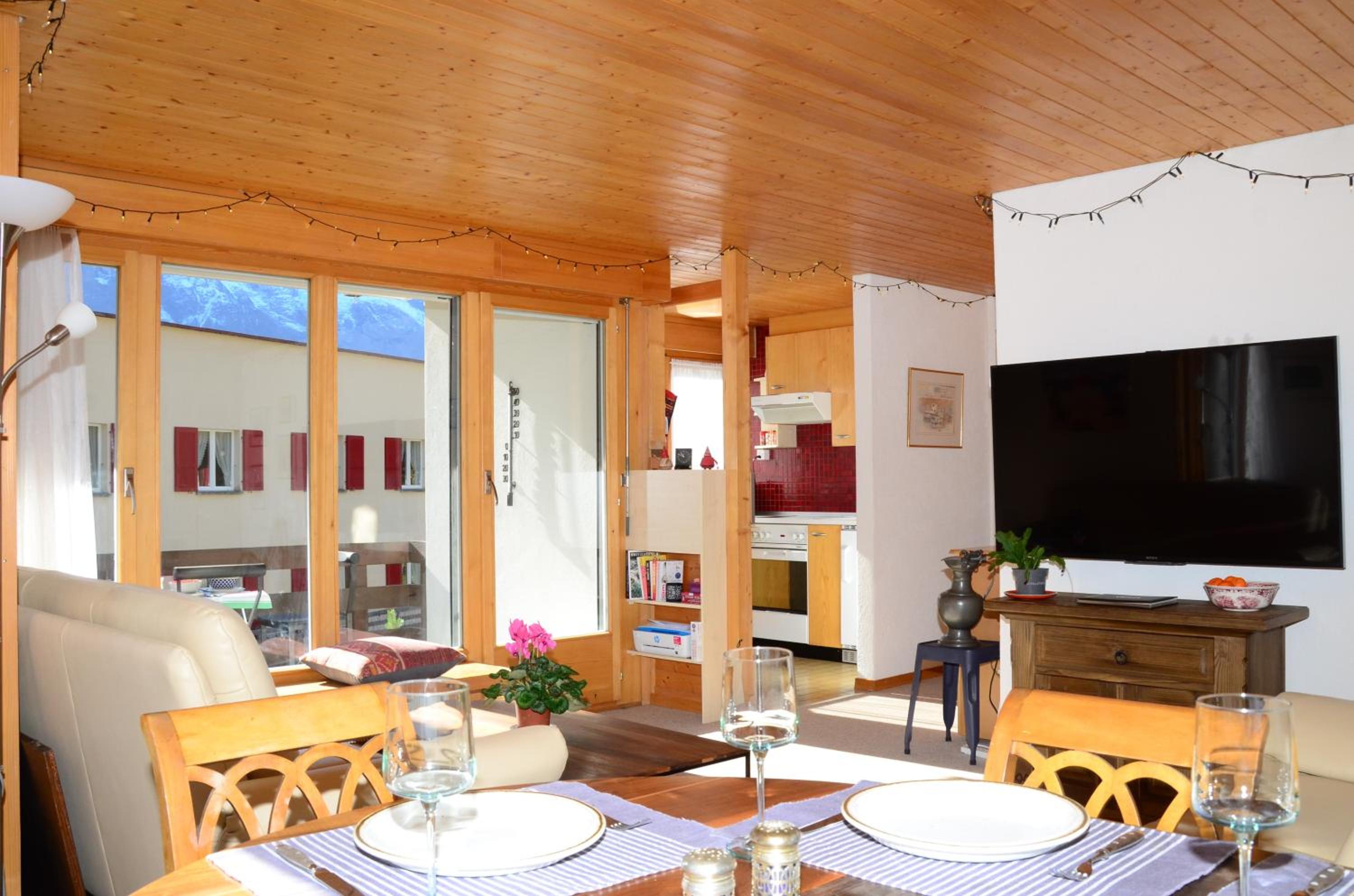 Charming and cosy apartment (sleeps 4-6 people) in a beautiful mountain village view 3
