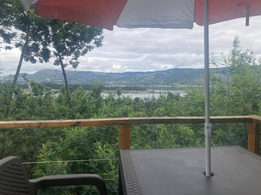 Glamping vista lago Guatavita