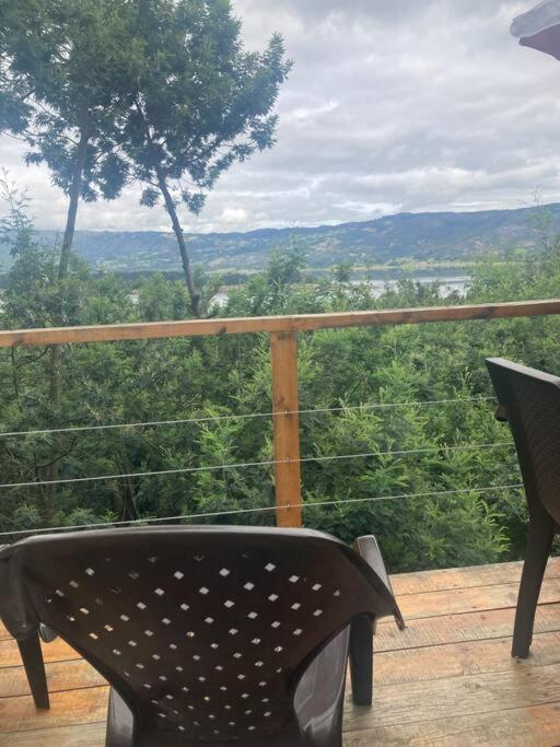 Glamping vista lago Guatavita