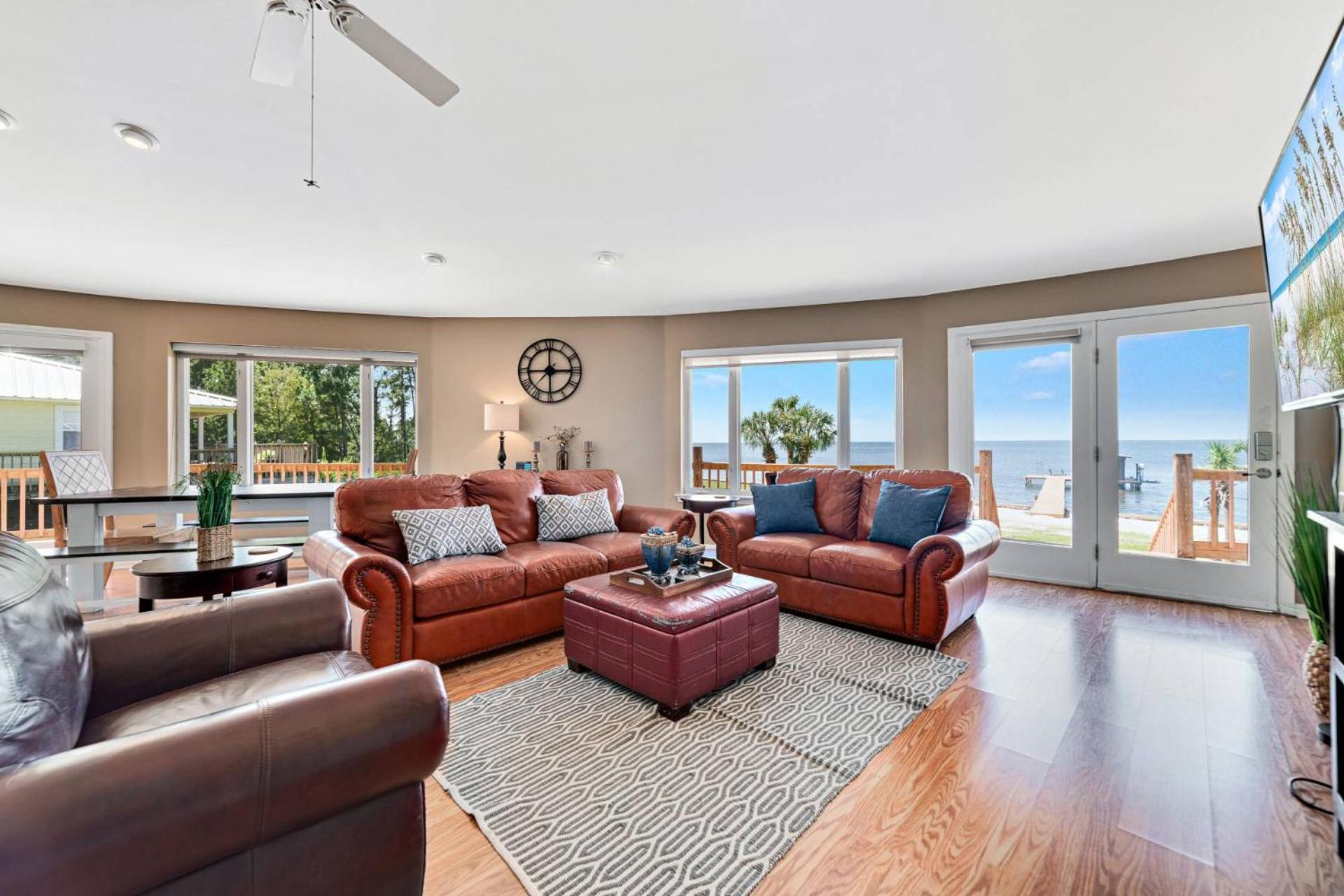 Round House Retreat on the Bay view 2