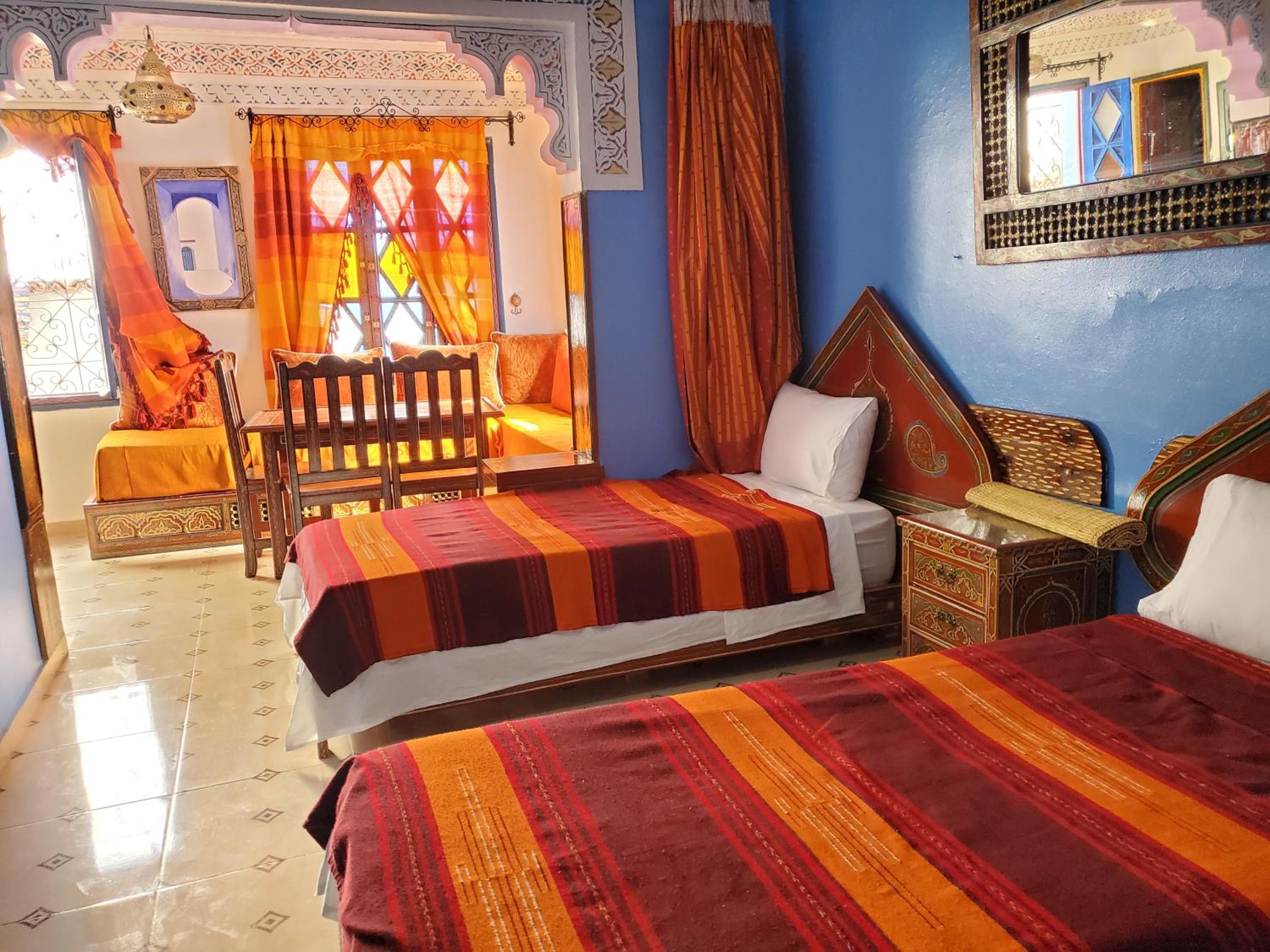 Blue city Chefchaouen view 5