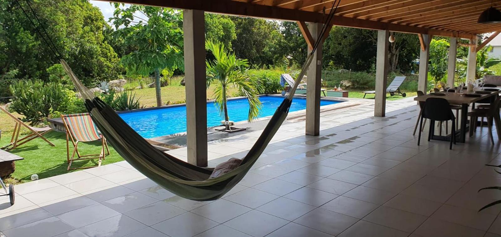 Kazacactus-villa 3 chambres piscine Marie-Galante view 3