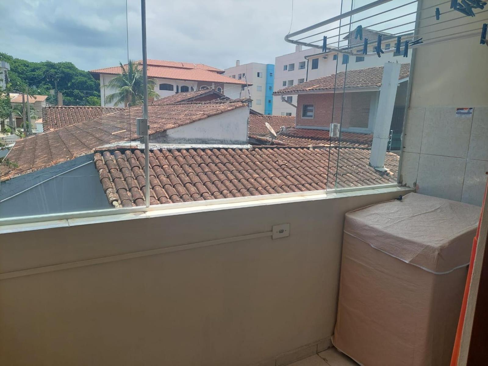 Apartamento em Ubatuba com ar condicionado no Itaguá