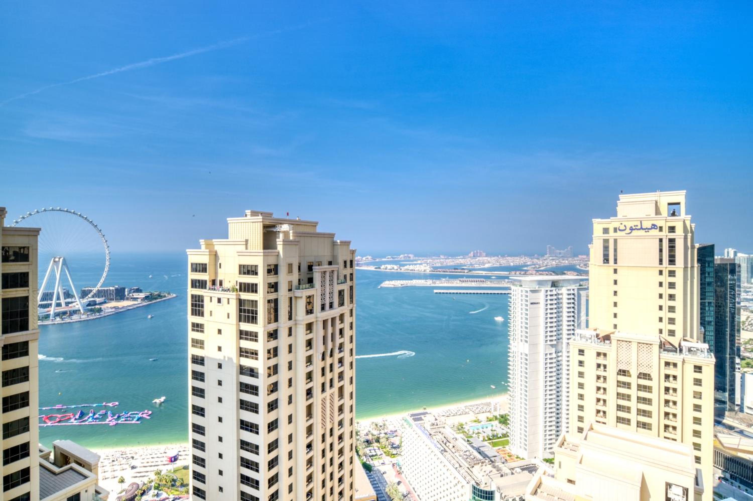 300m From The Beach - JBR Apartment with Sea & Dubai Eye Views