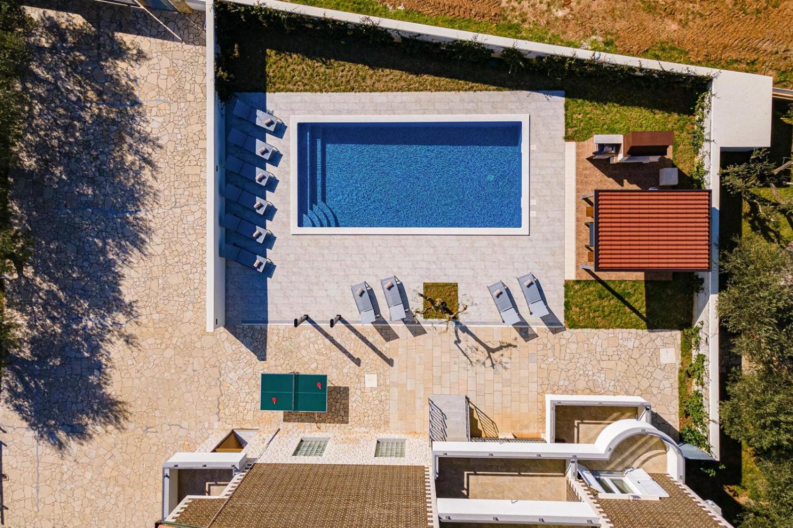 Beautiful 6 bedroom villa in Valbandon