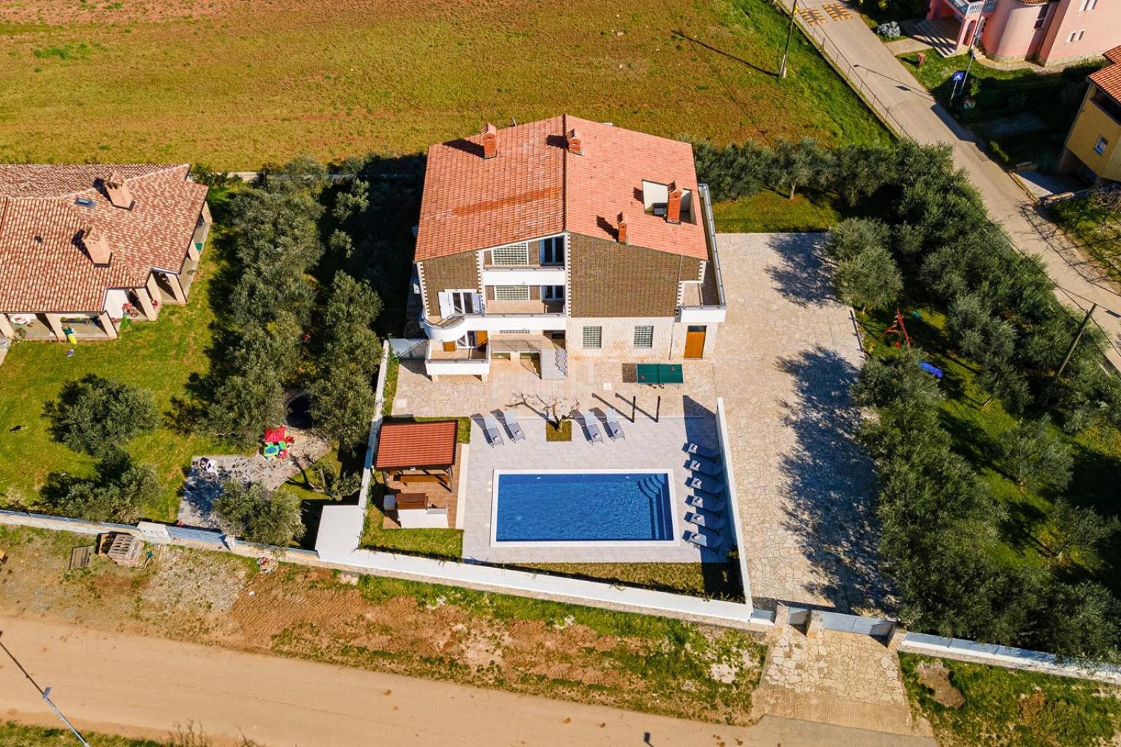 Beautiful 6 bedroom villa in Valbandon