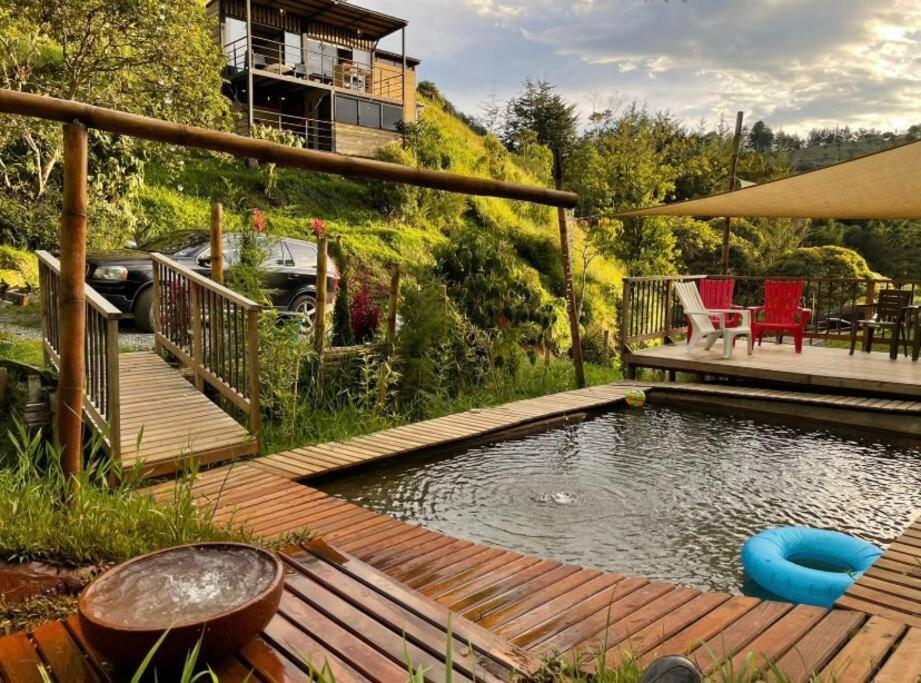 Magma Home Cabaña Loft - Guatape Piscina-Jacuzzi