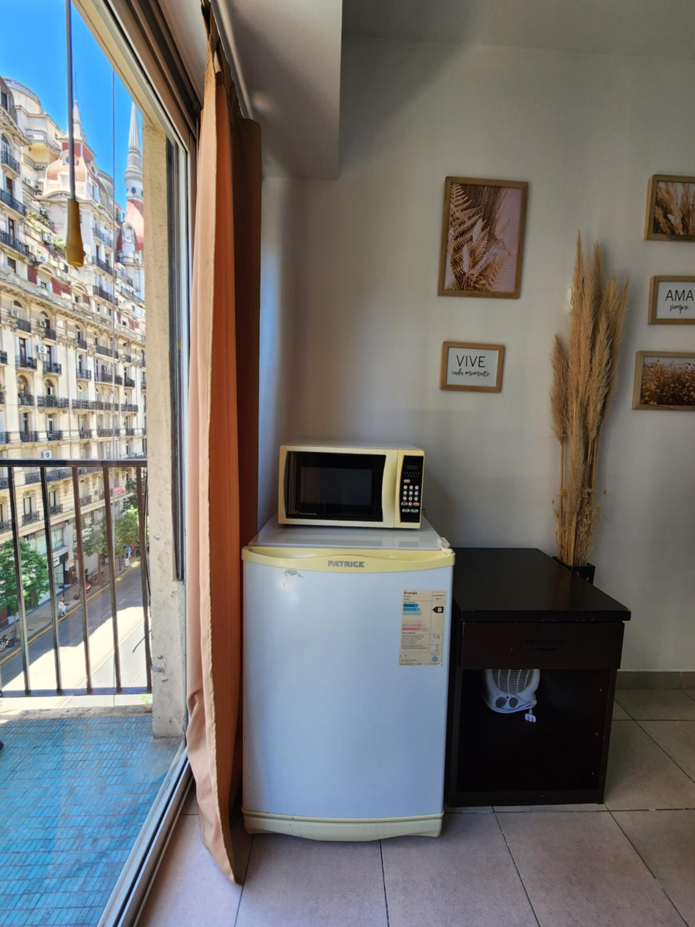 Departamento con balcon
