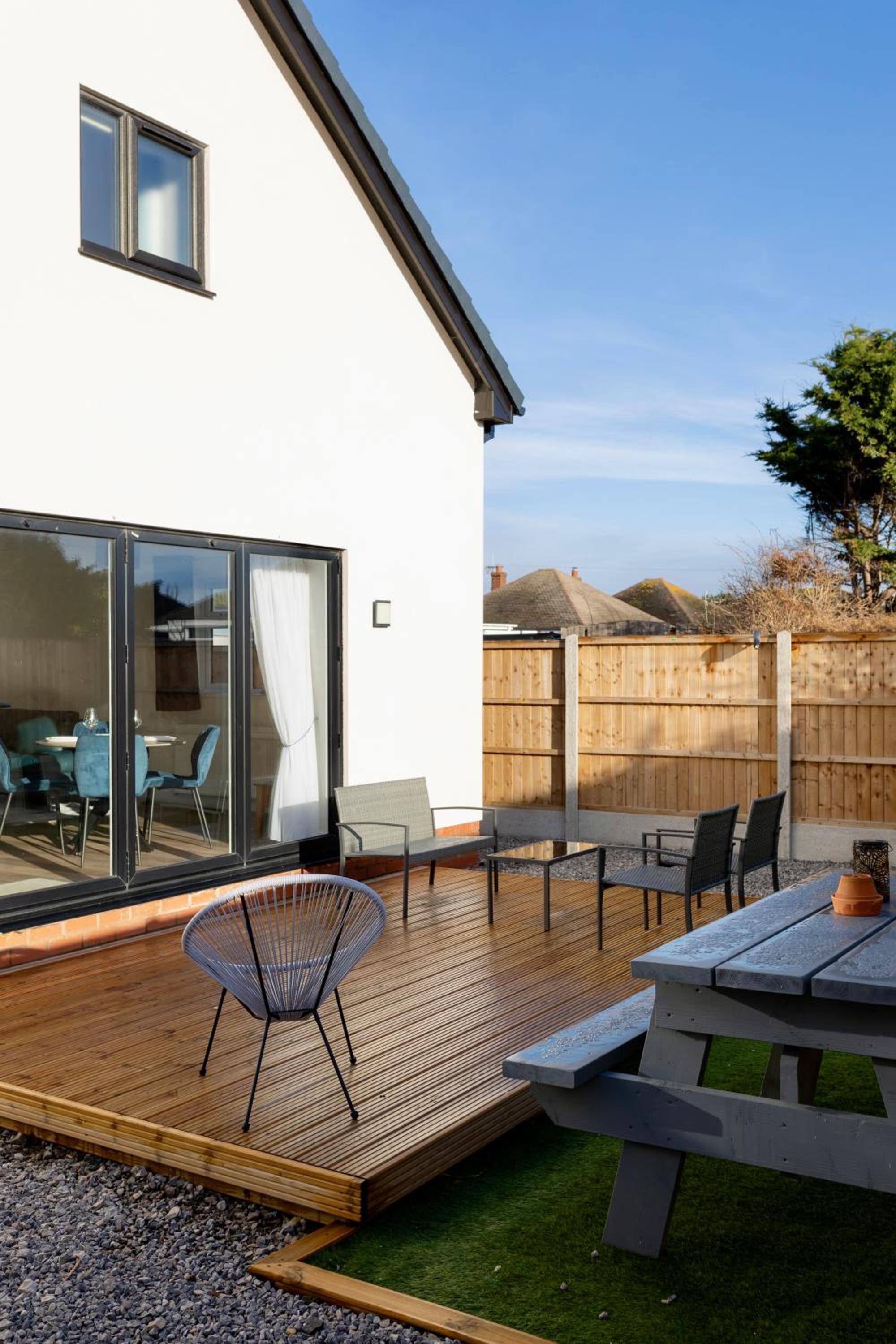The Beach House with Balcony North Wales view 3
