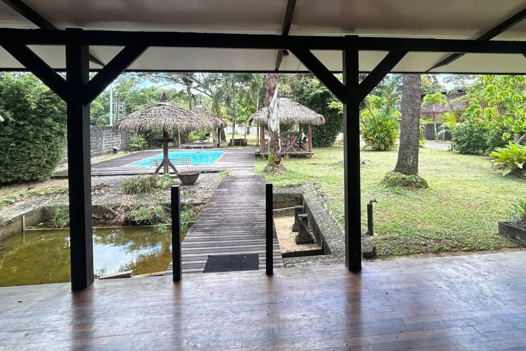 La Villa des Palmiers Bleus - Piscine & Jardin view 3