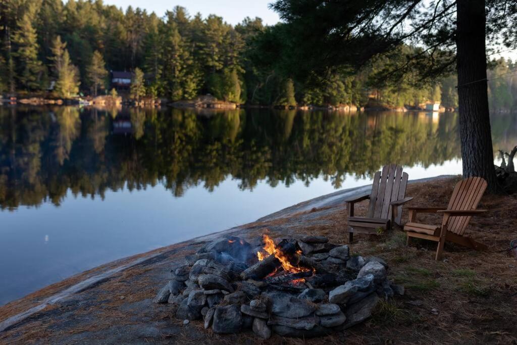 Waterfront private cottage on Koshlong Lake