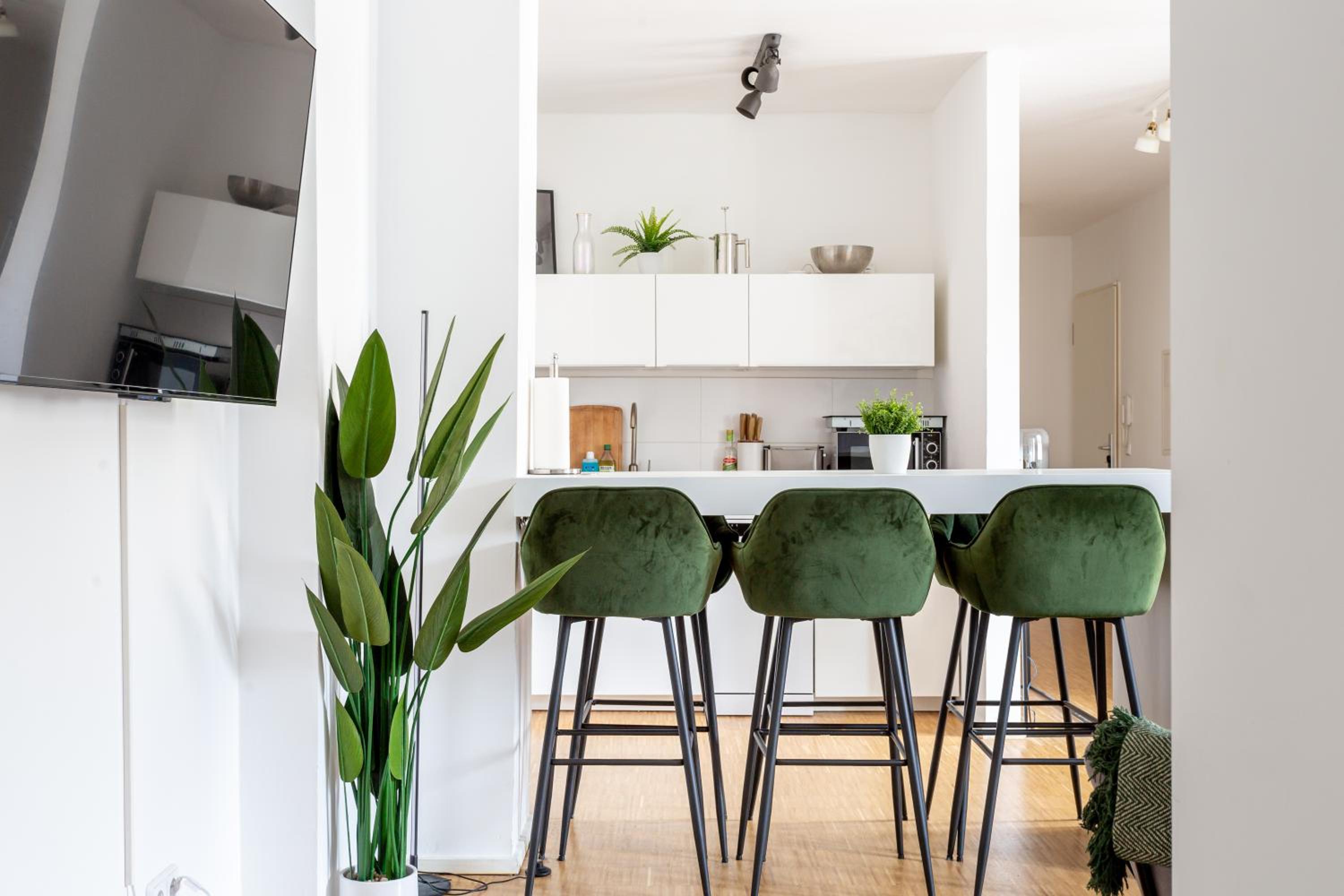 Global Living - Design Apartment I Central I Smart-TV I Kitchen I Berlin