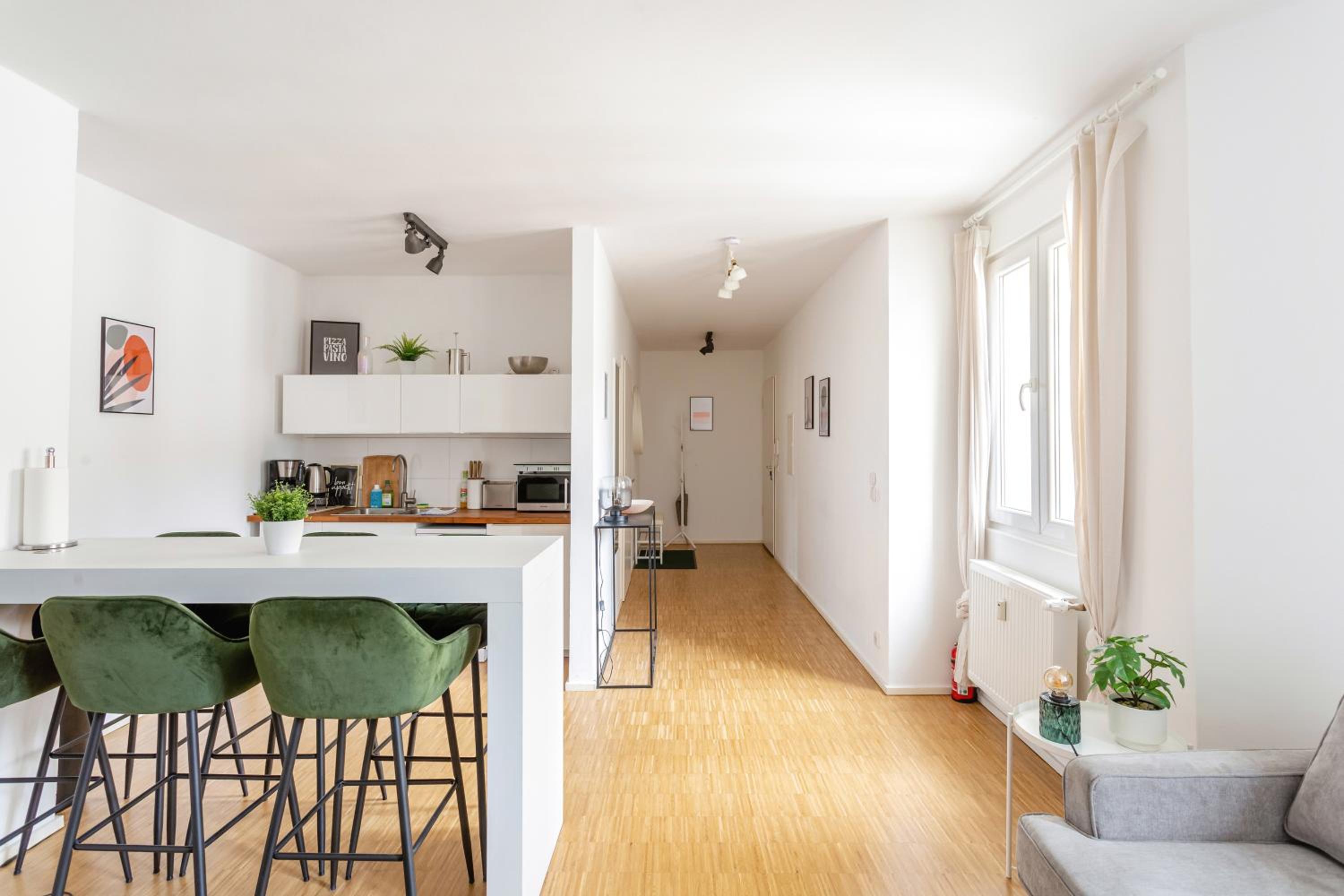 Global Living - Design Apartment I Central I Smart-TV I Kitchen I Berlin