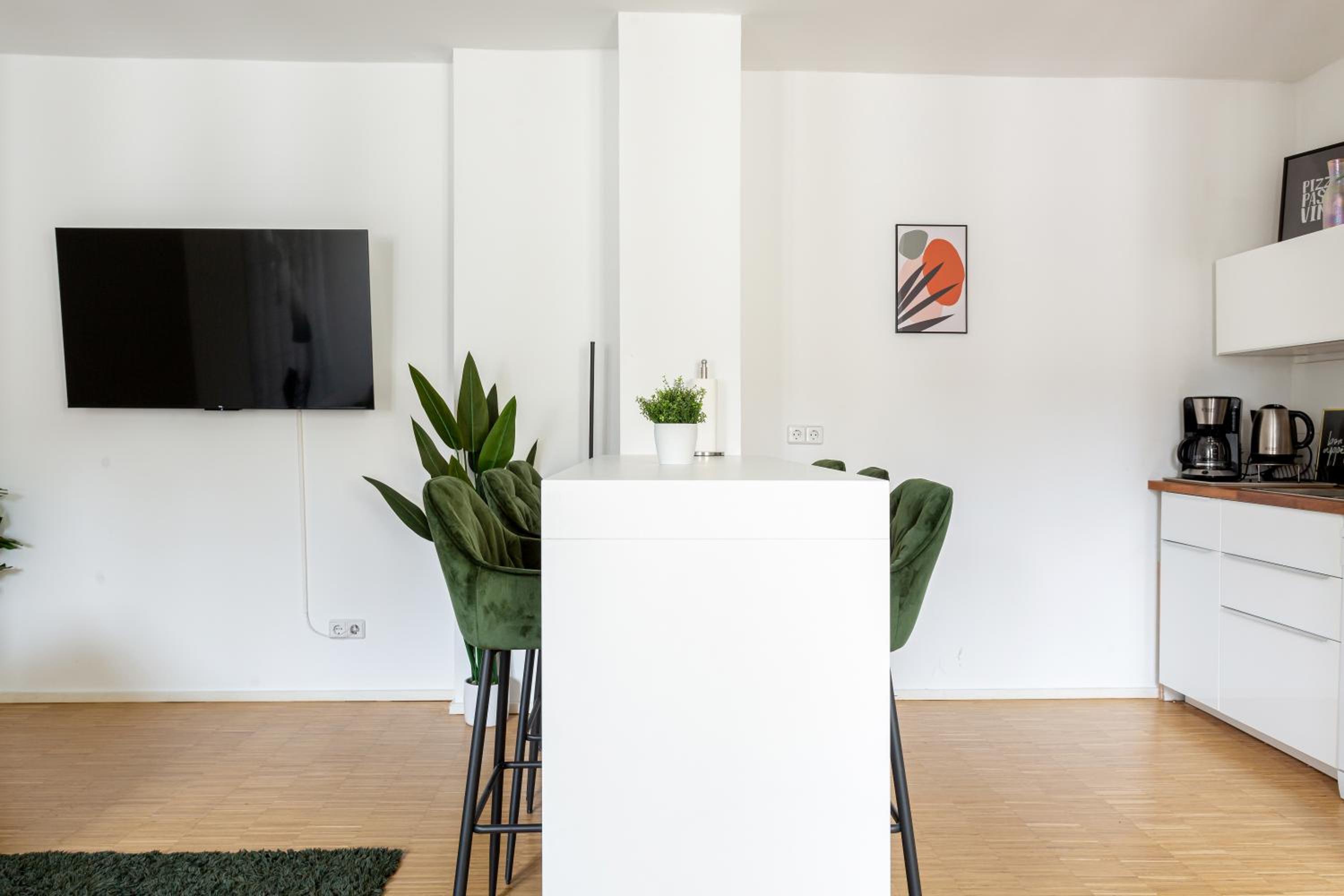 Global Living - Design Apartment I Central I Smart-TV I Kitchen I Berlin