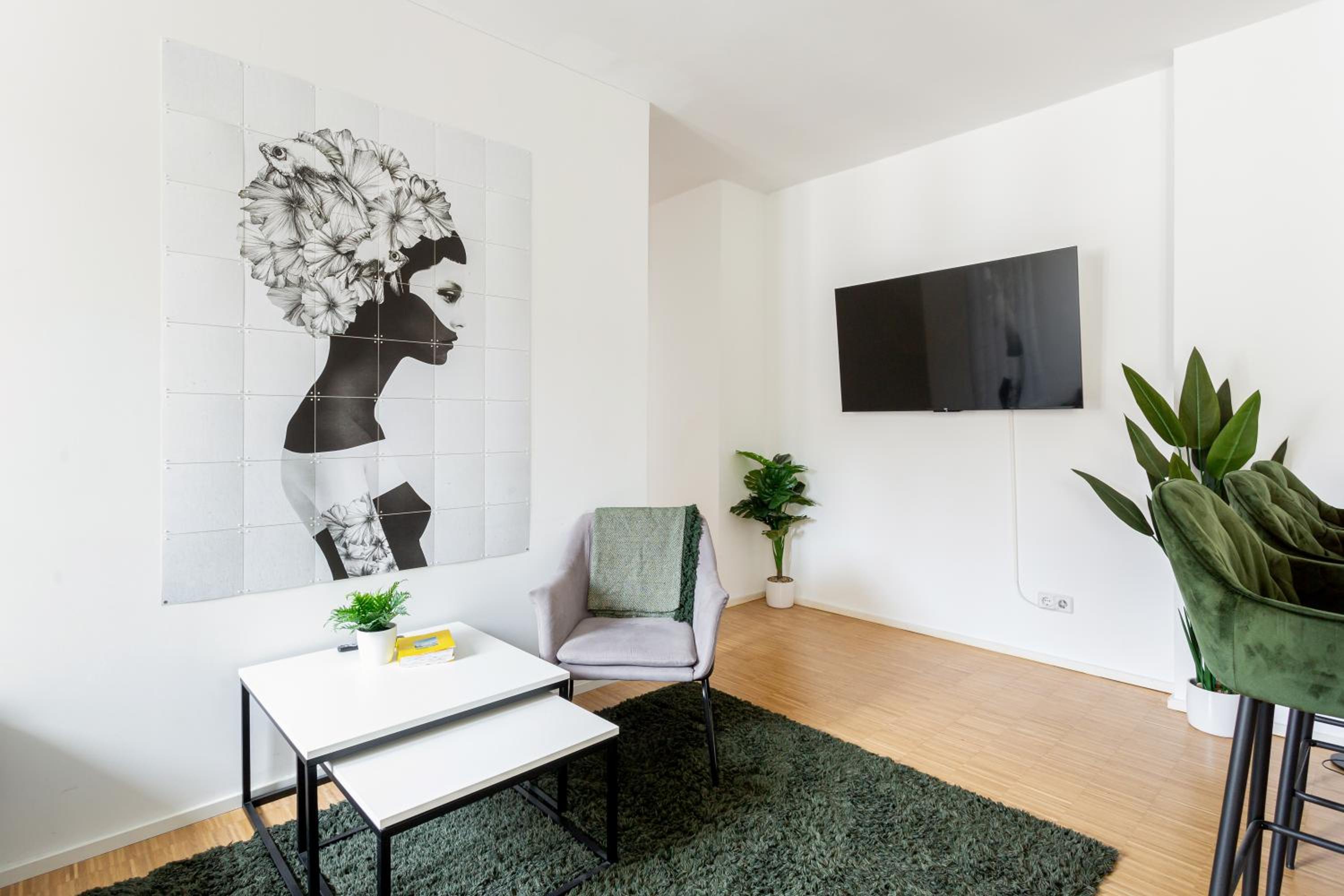 Global Living - Design Apartment I Central I Smart-TV I Kitchen I Berlin