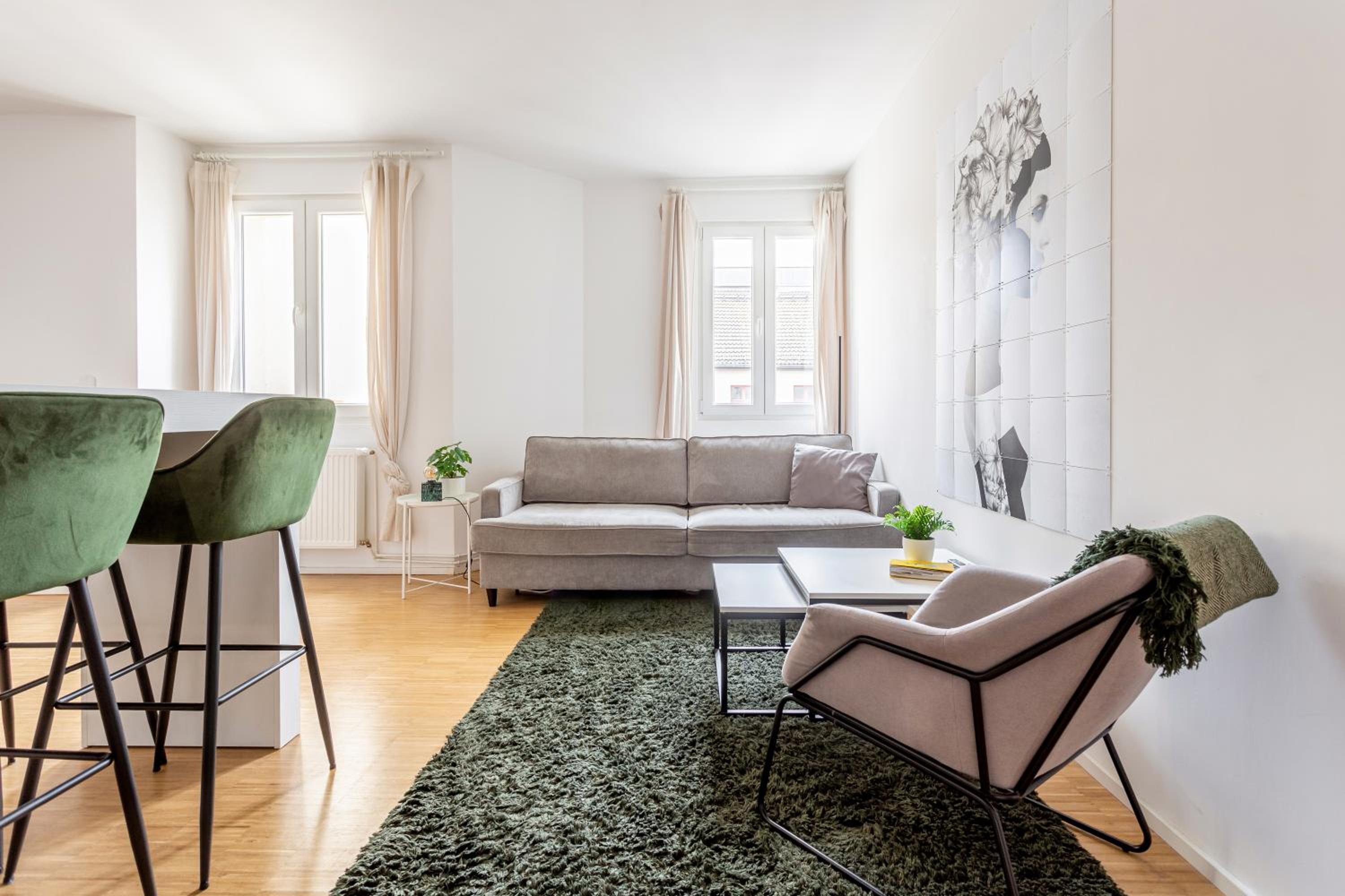 Global Living - Design Apartment I Central I Smart-TV I Kitchen I Berlin