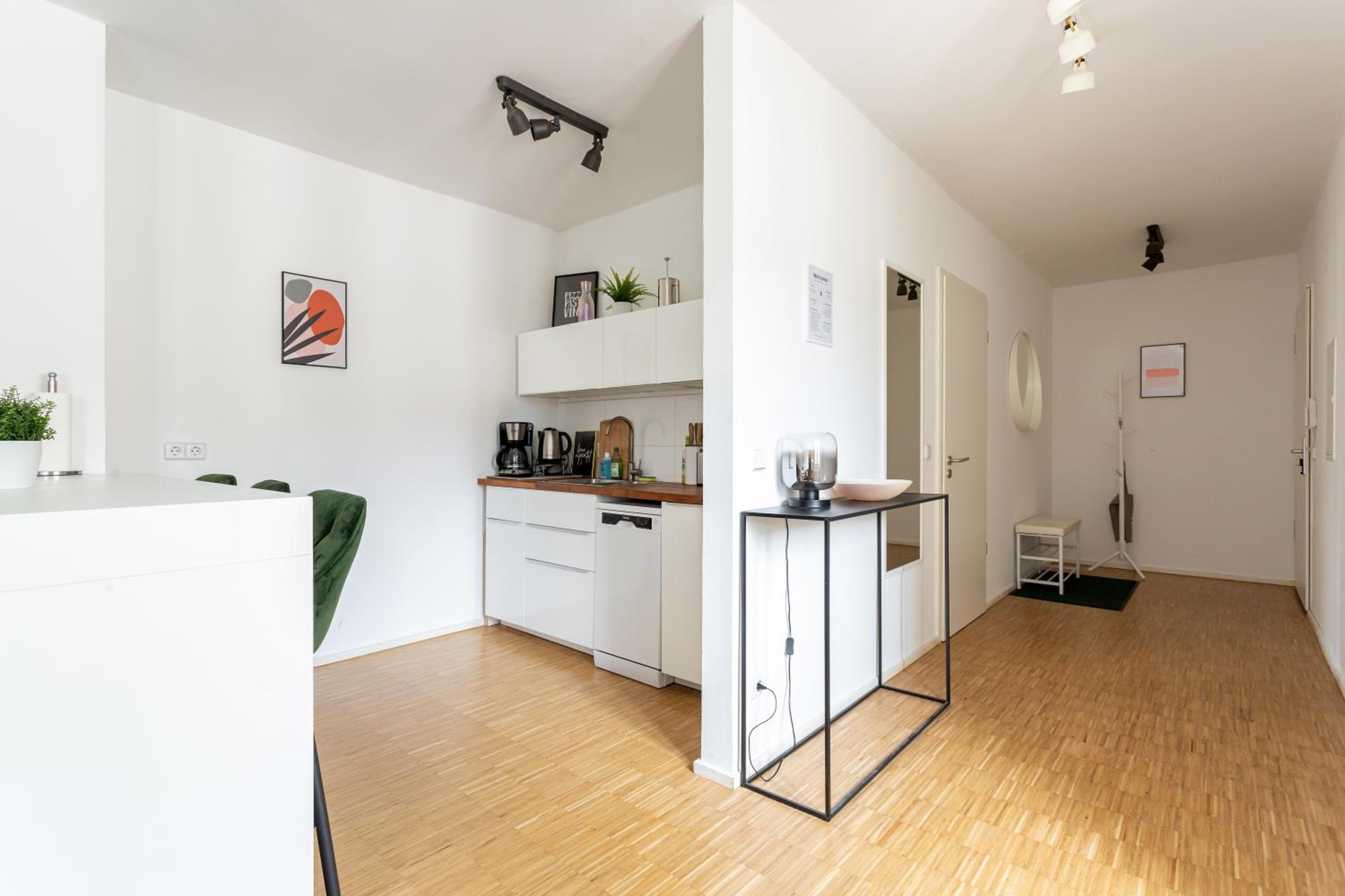 Global Living - Design Apartment I Central I Smart-TV I Kitchen I Berlin