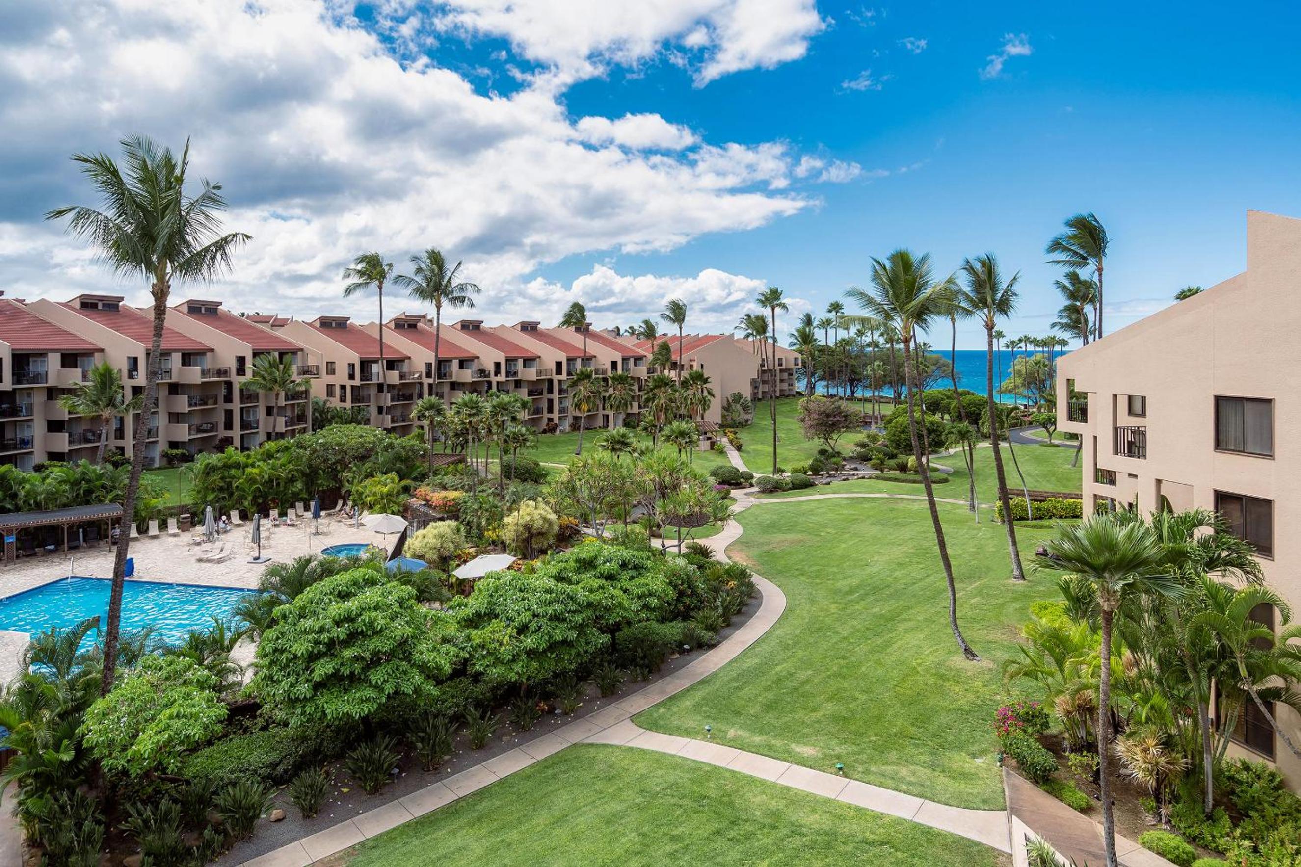 Kamaole Sands 3-406, Gourmet Kitchen, Split AC view 2