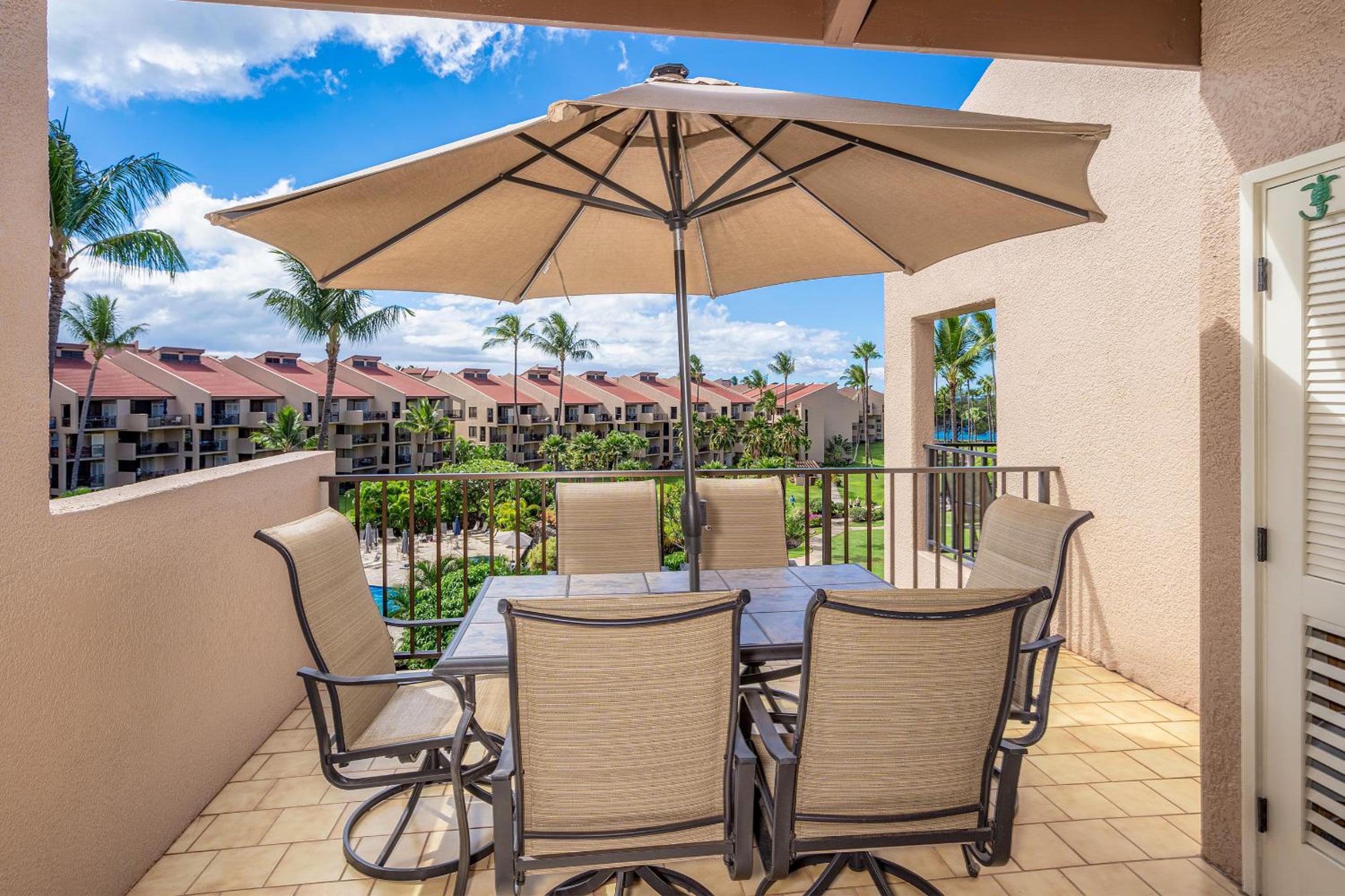 Kamaole Sands 3-406, Gourmet Kitchen, Split AC view 4
