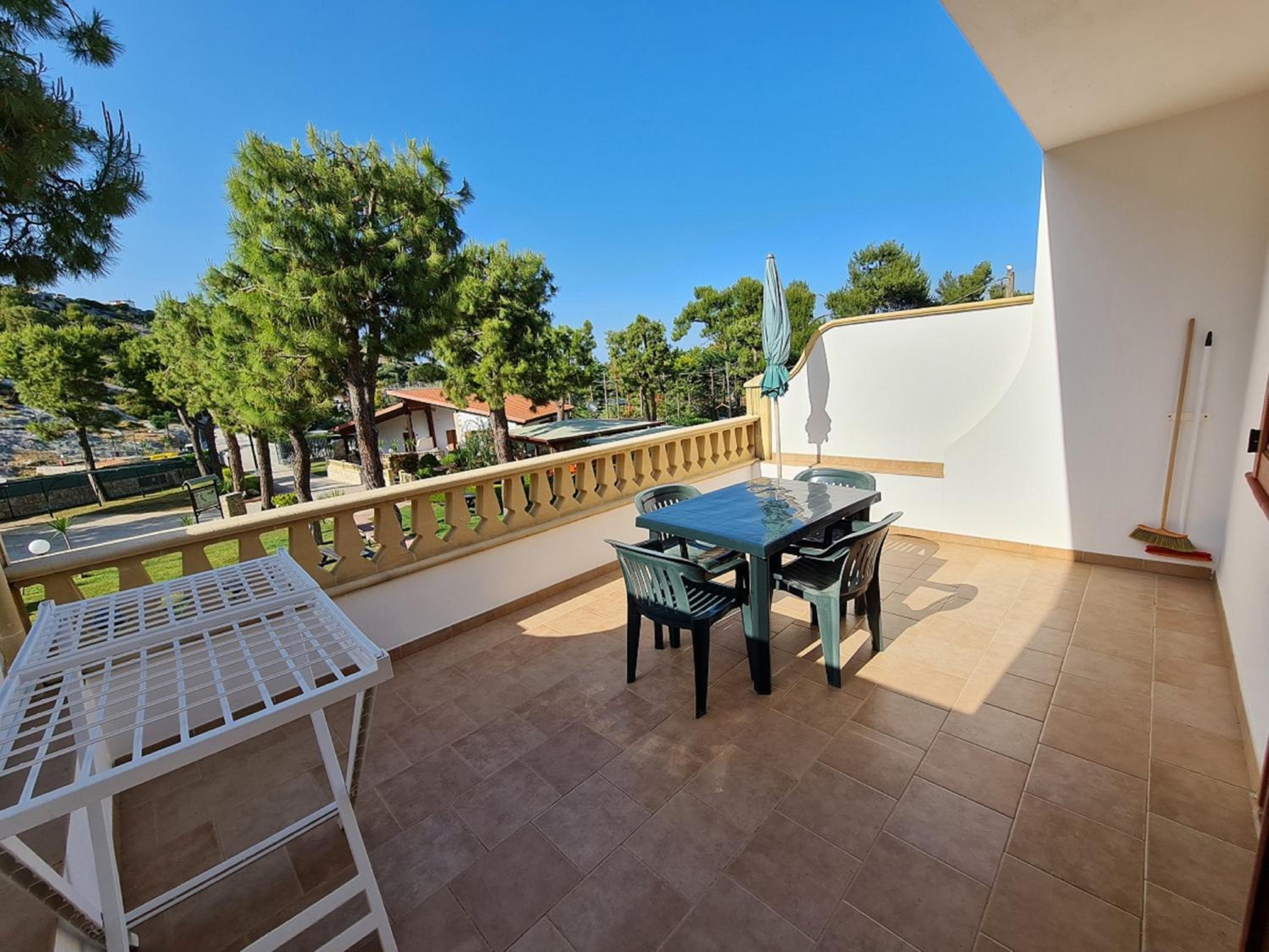 outdoor BBQ area