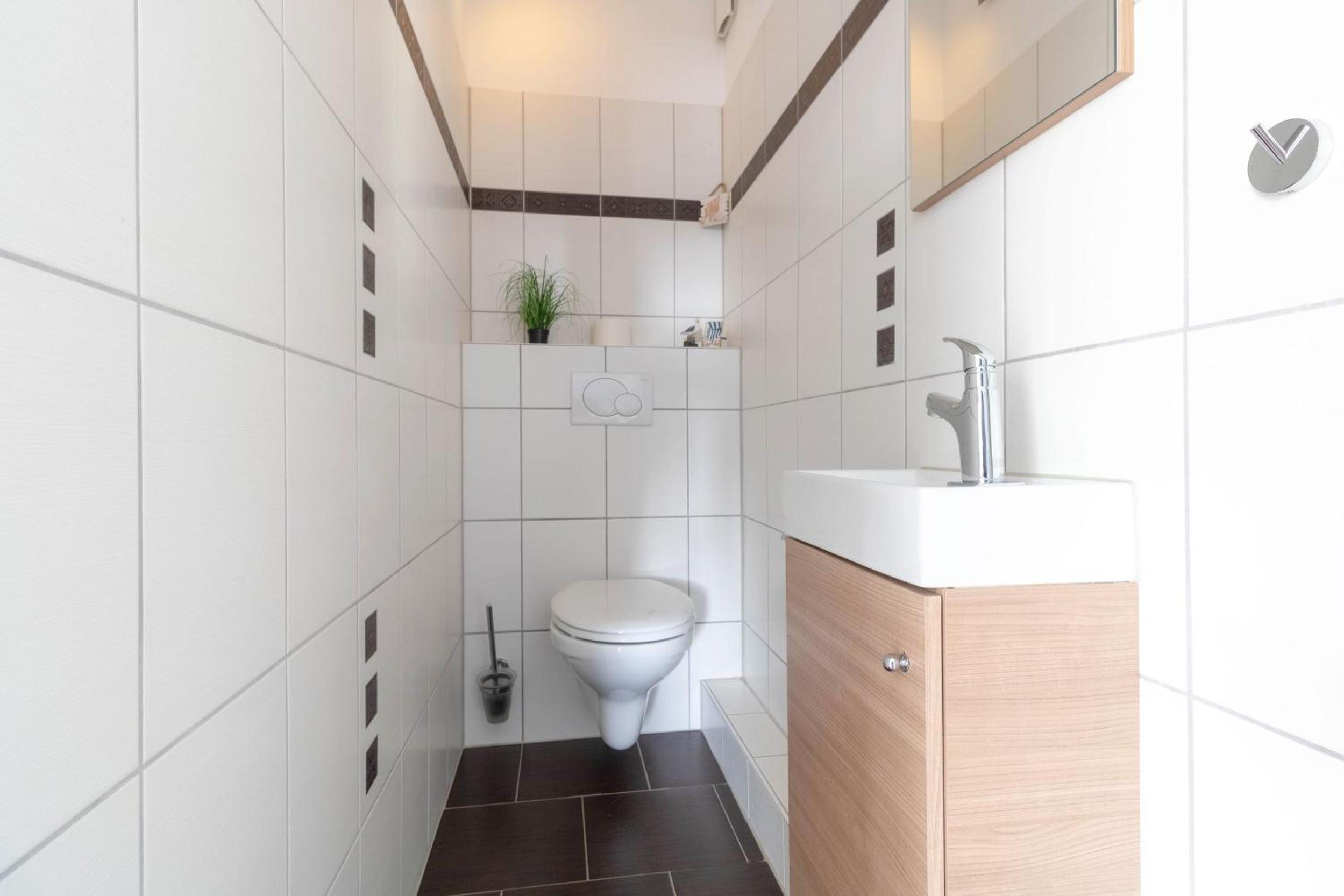 Haus Godewind Ferienwohnung 5 mit Balkon und Strandkorb
