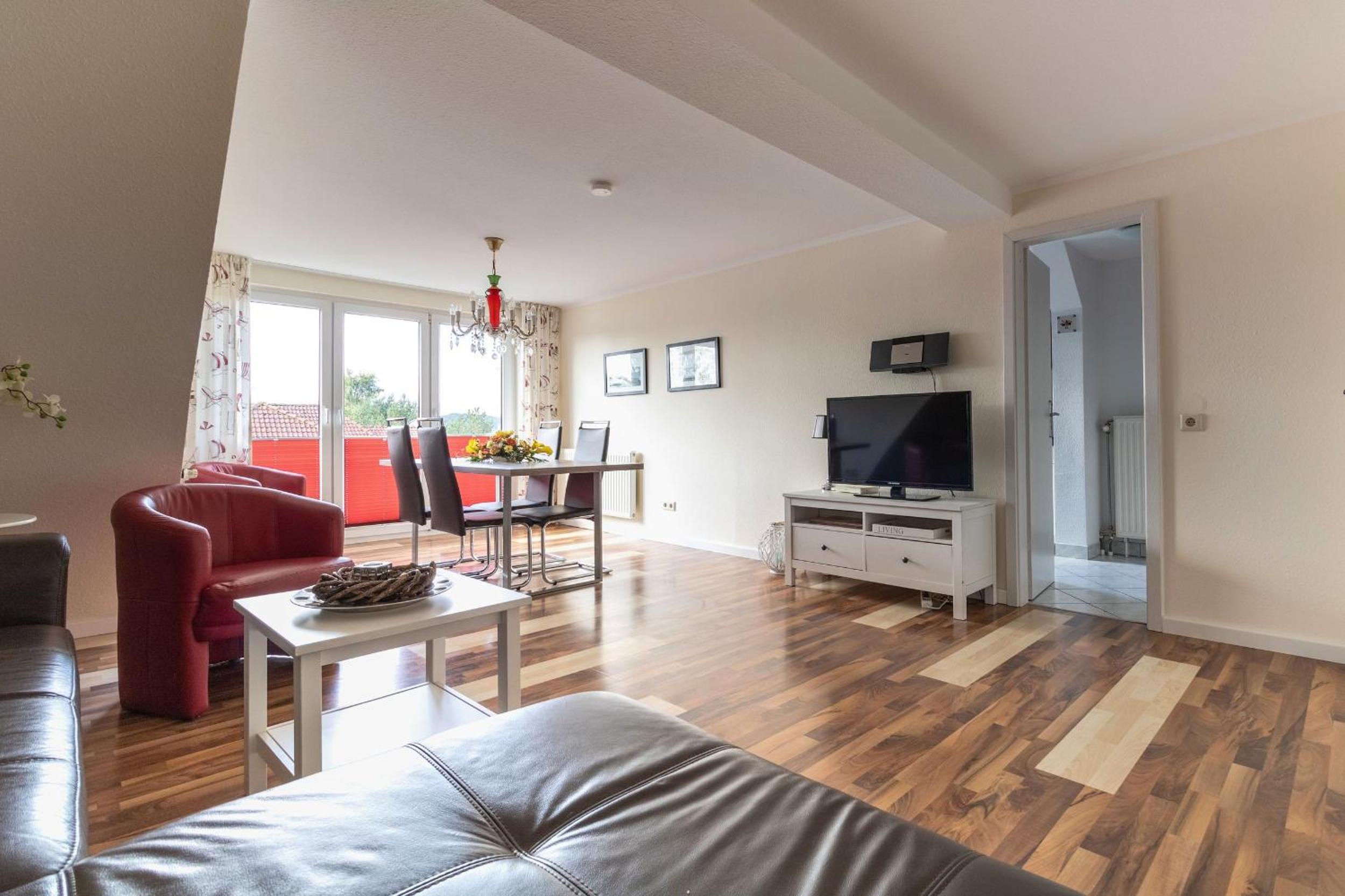 Haus Godewind Ferienwohnung 14 mit Strandkorb