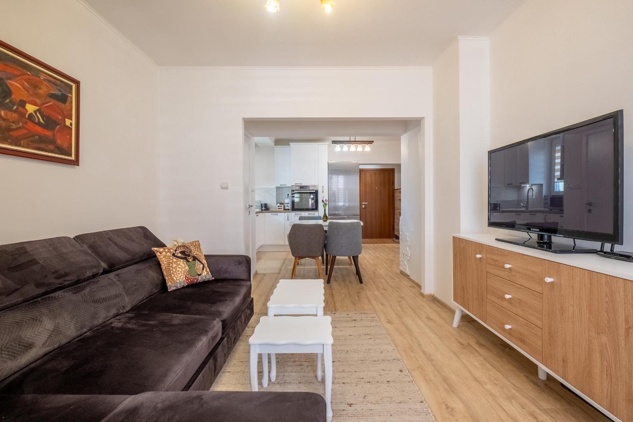 Family-friendly place steps from Mall of Sofia