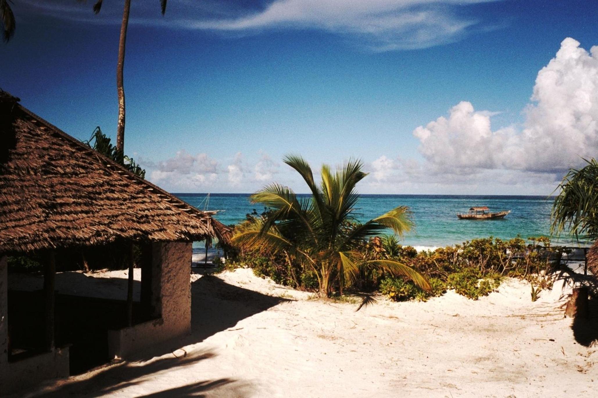 PRIVATE BEACH BUNGALOW ZERO MINUTE to beach Matemwe view 3