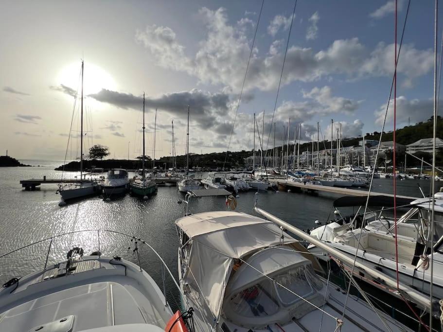 Bateau double cabine proche de la plage
