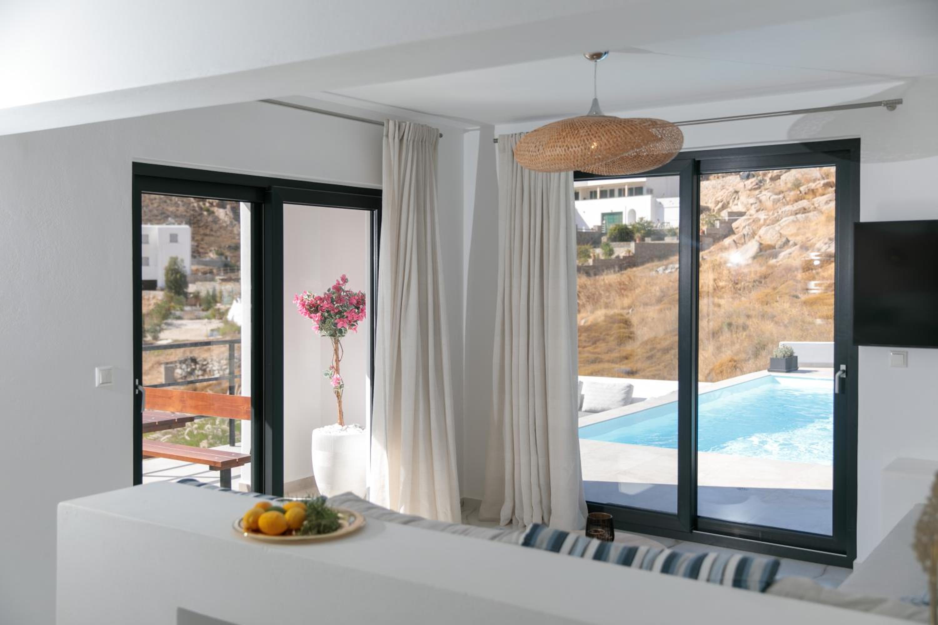 Villa Milagro 4Br with Sea View Mikri Vigla Beach view 5