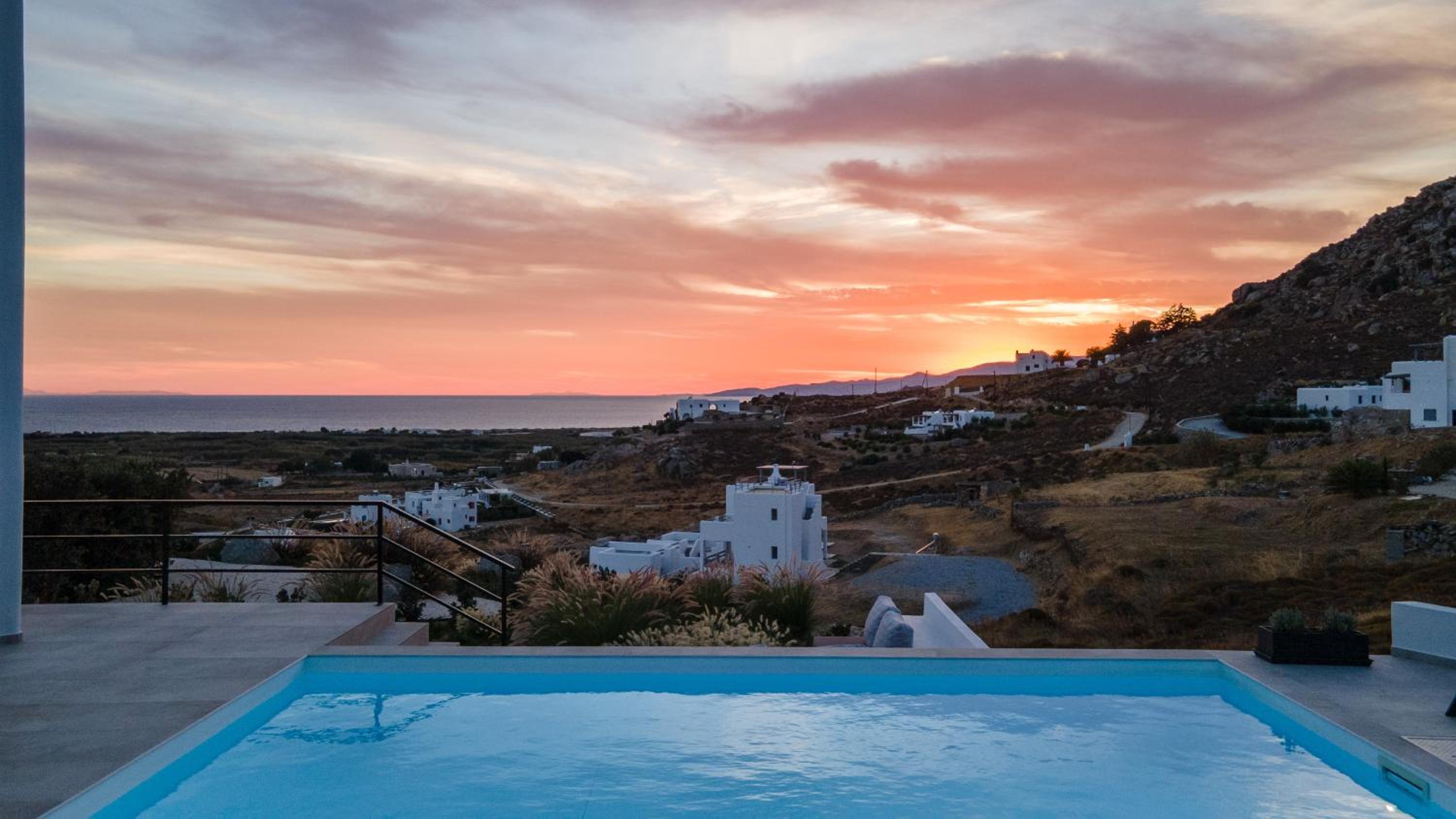 Villa Milagro 4Br with Sea View Mikri Vigla Beach view 4