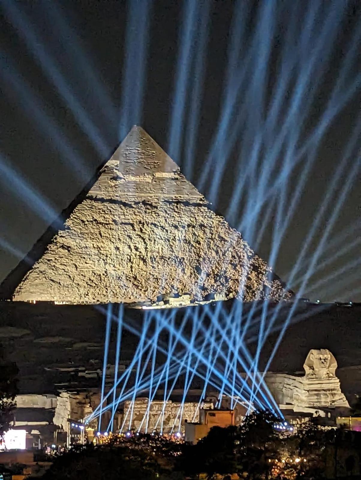 Narmer Pyramids View