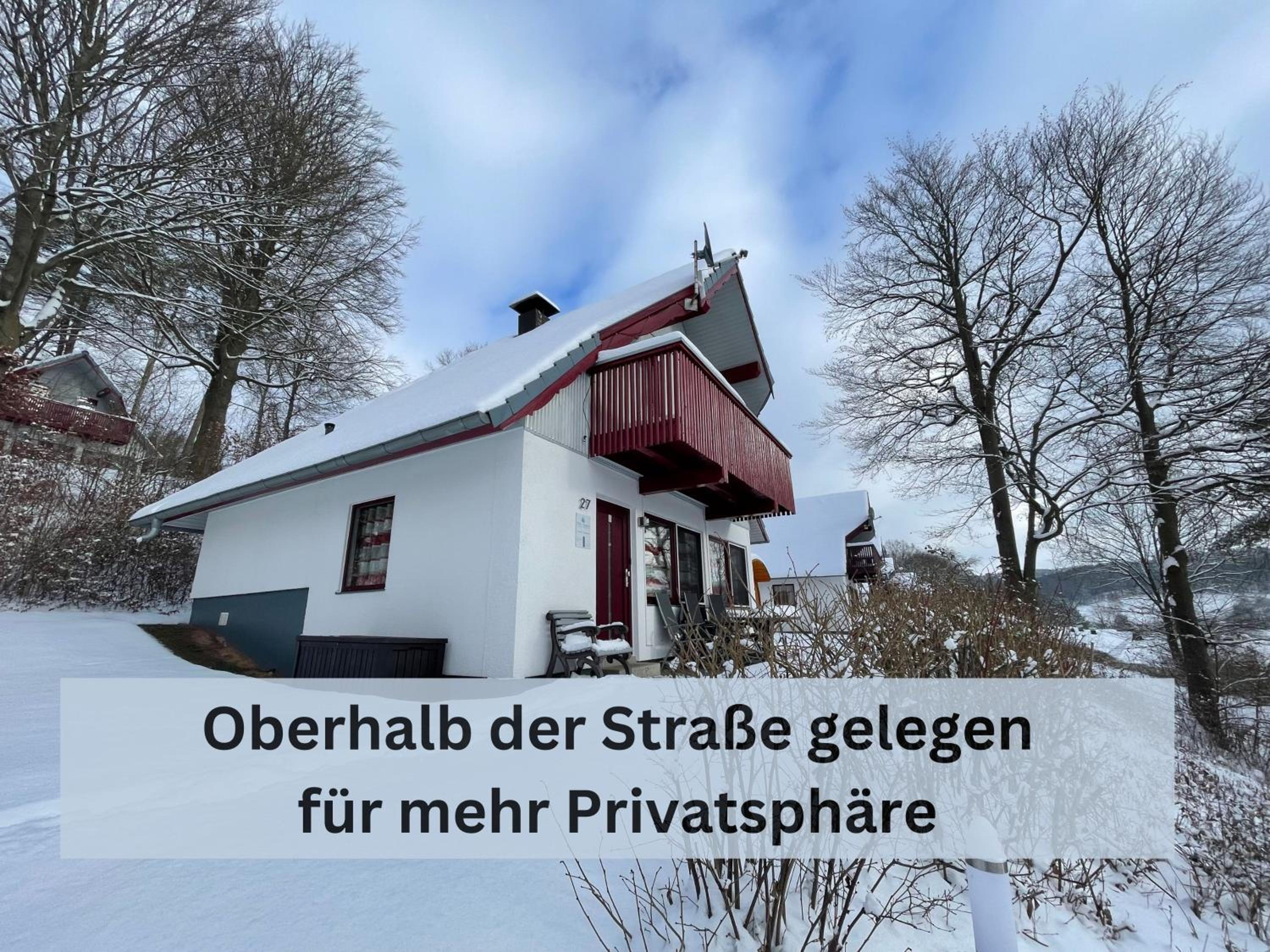 Entspannung in der Natur mit Seeblick und Sauna - Ferienhaus Felix von Mein-Seepark