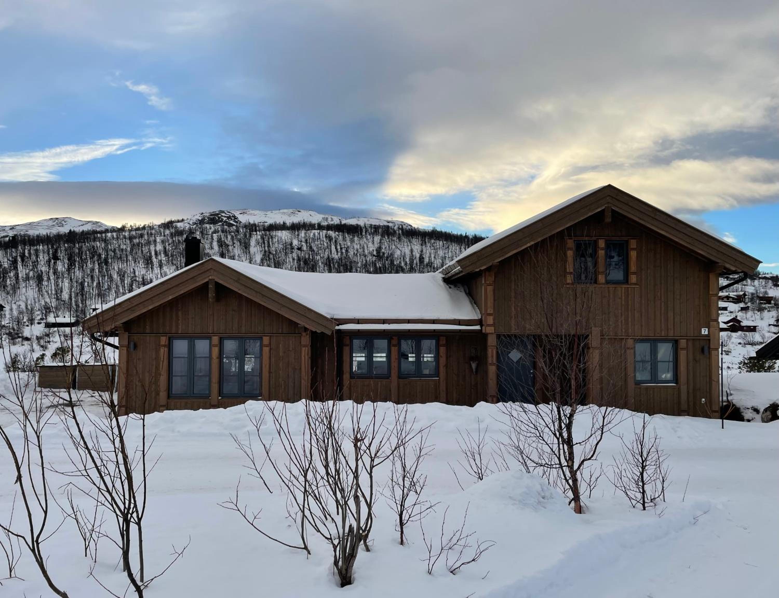 Hjemmekoselig hytte på Rauland