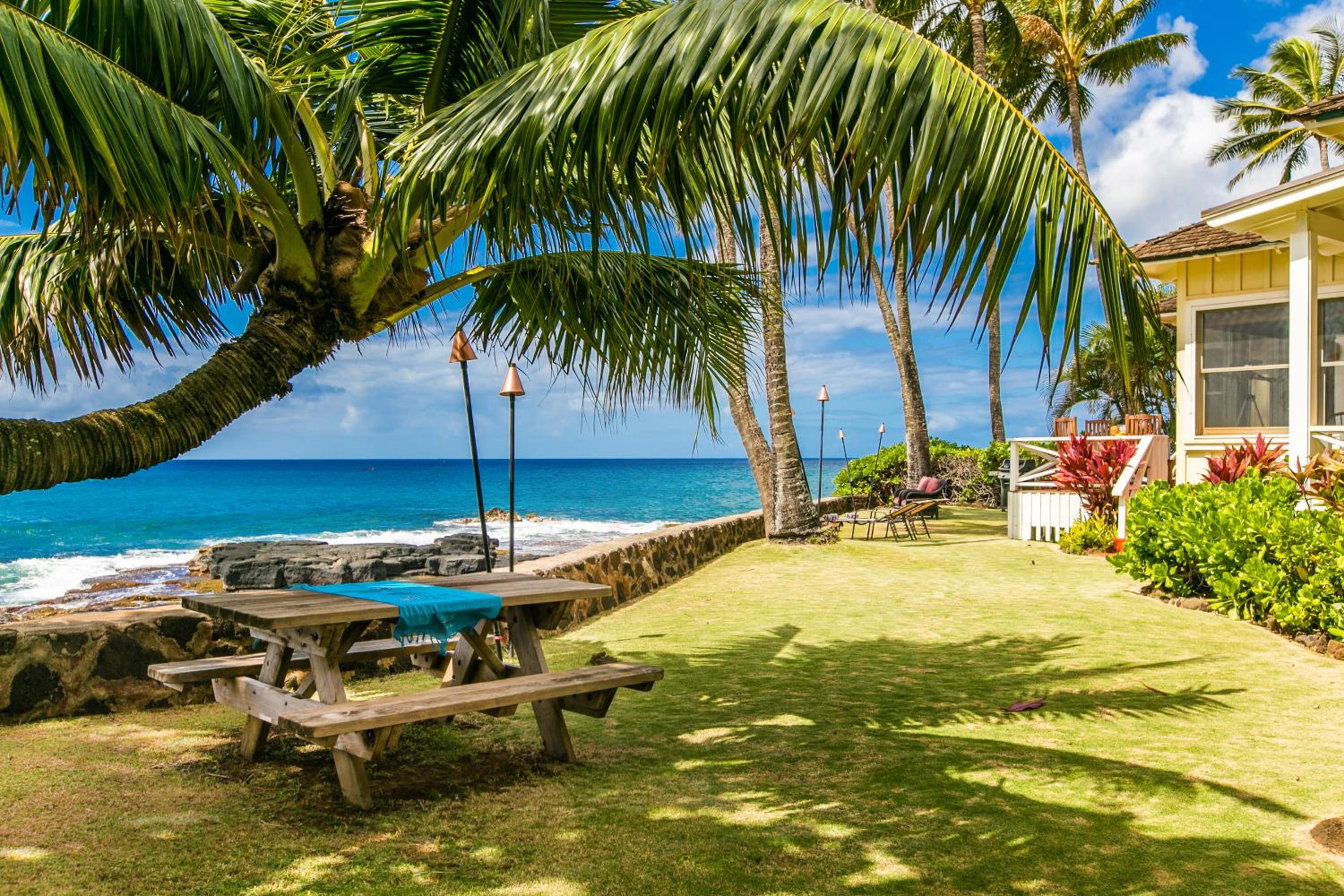 2br Oceanfront Cottage in Poipu- Alekona Kauai view 4