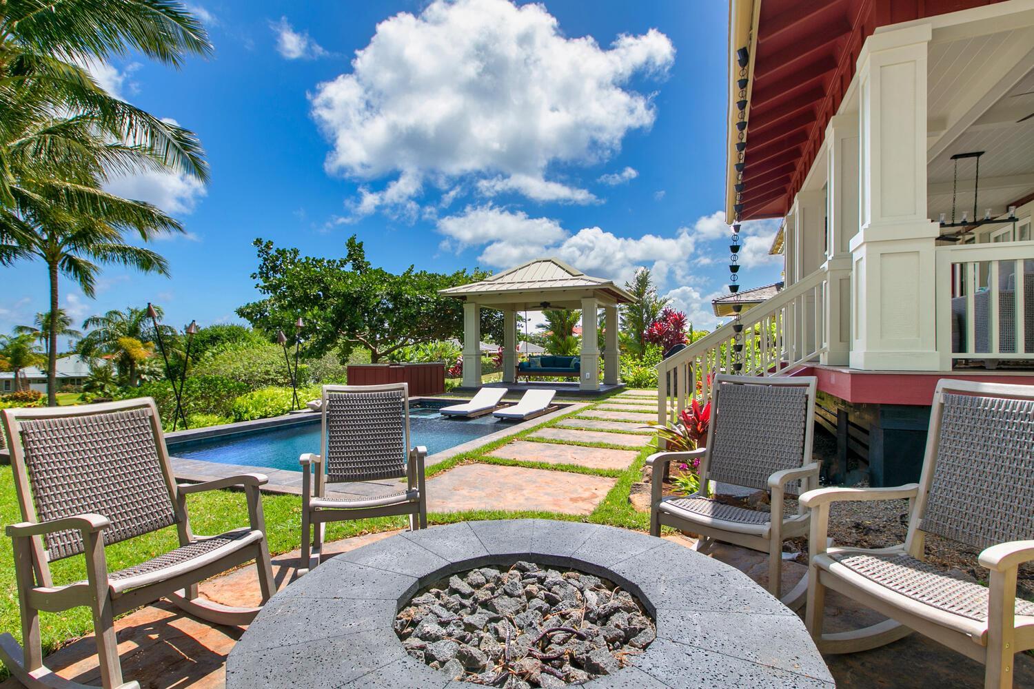 Luxury 5 Bed Home with Pool and Spa- Alekona Kauai view 2