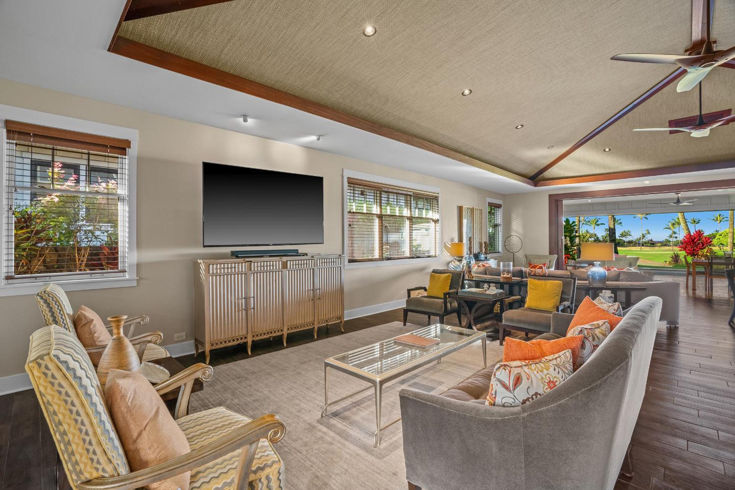 Luxury Ocean View 4 Bedroom Home in Kukuiula- Alekona Kauai