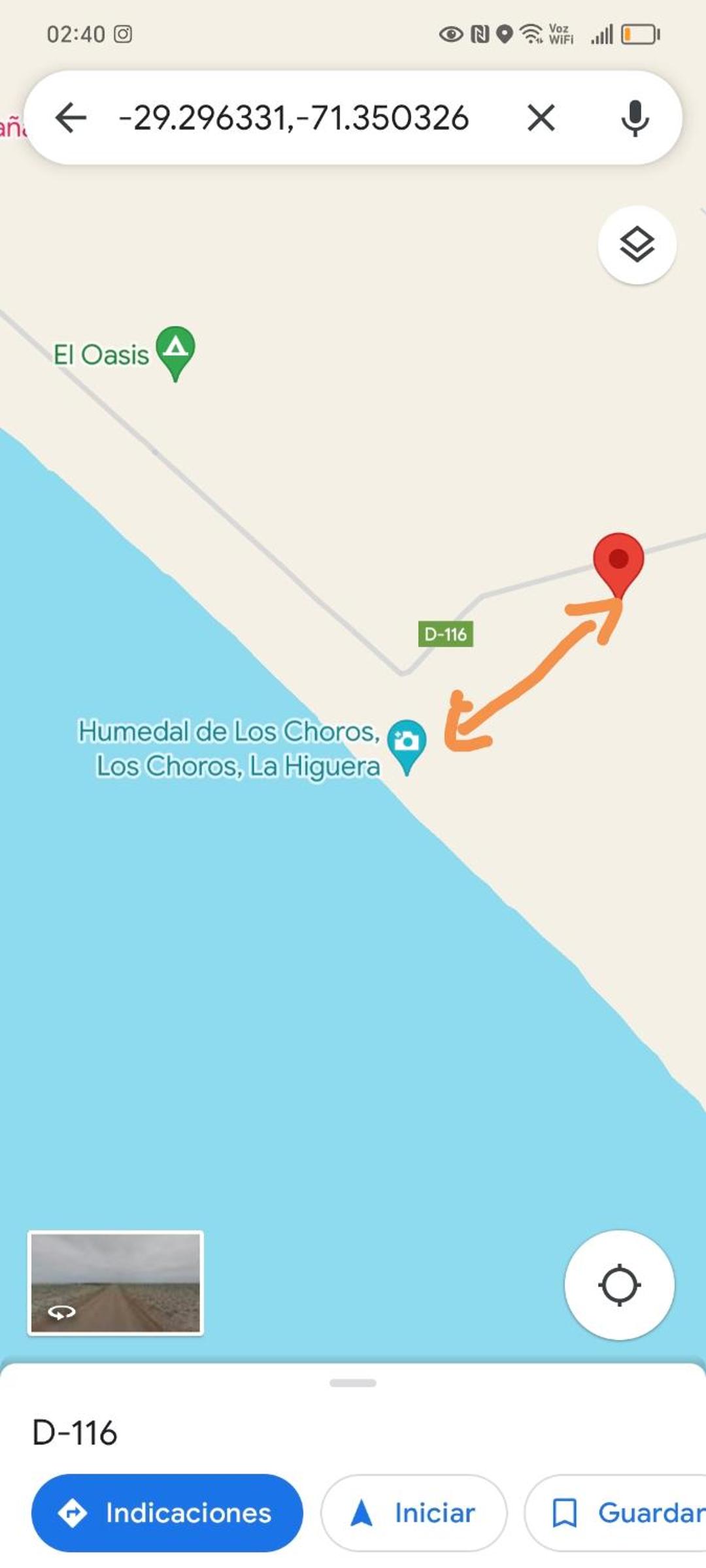 Cabañas el llano punta de choros