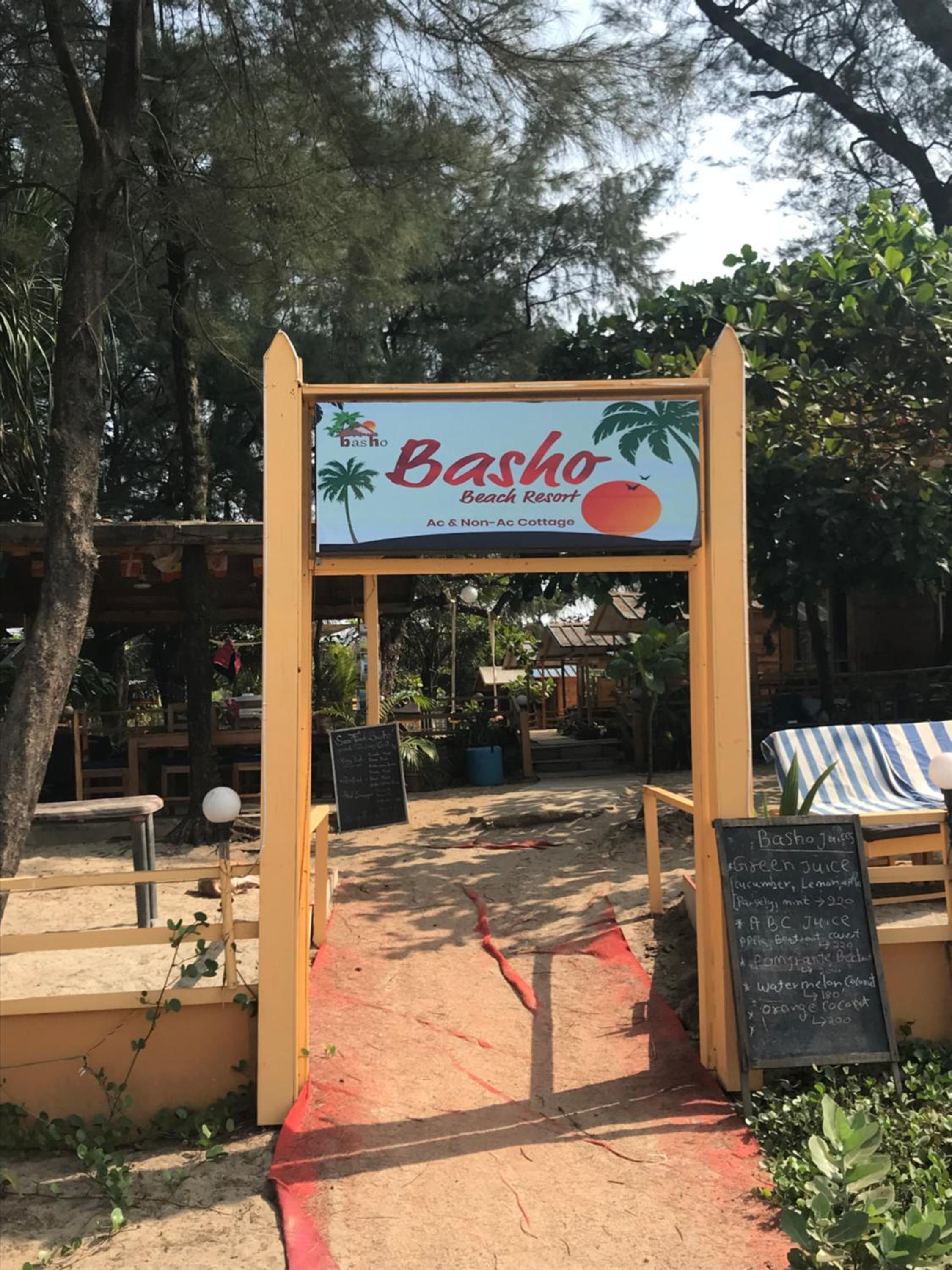 Basho beach Resort view 4