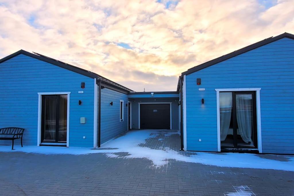 Blue House with terrace
