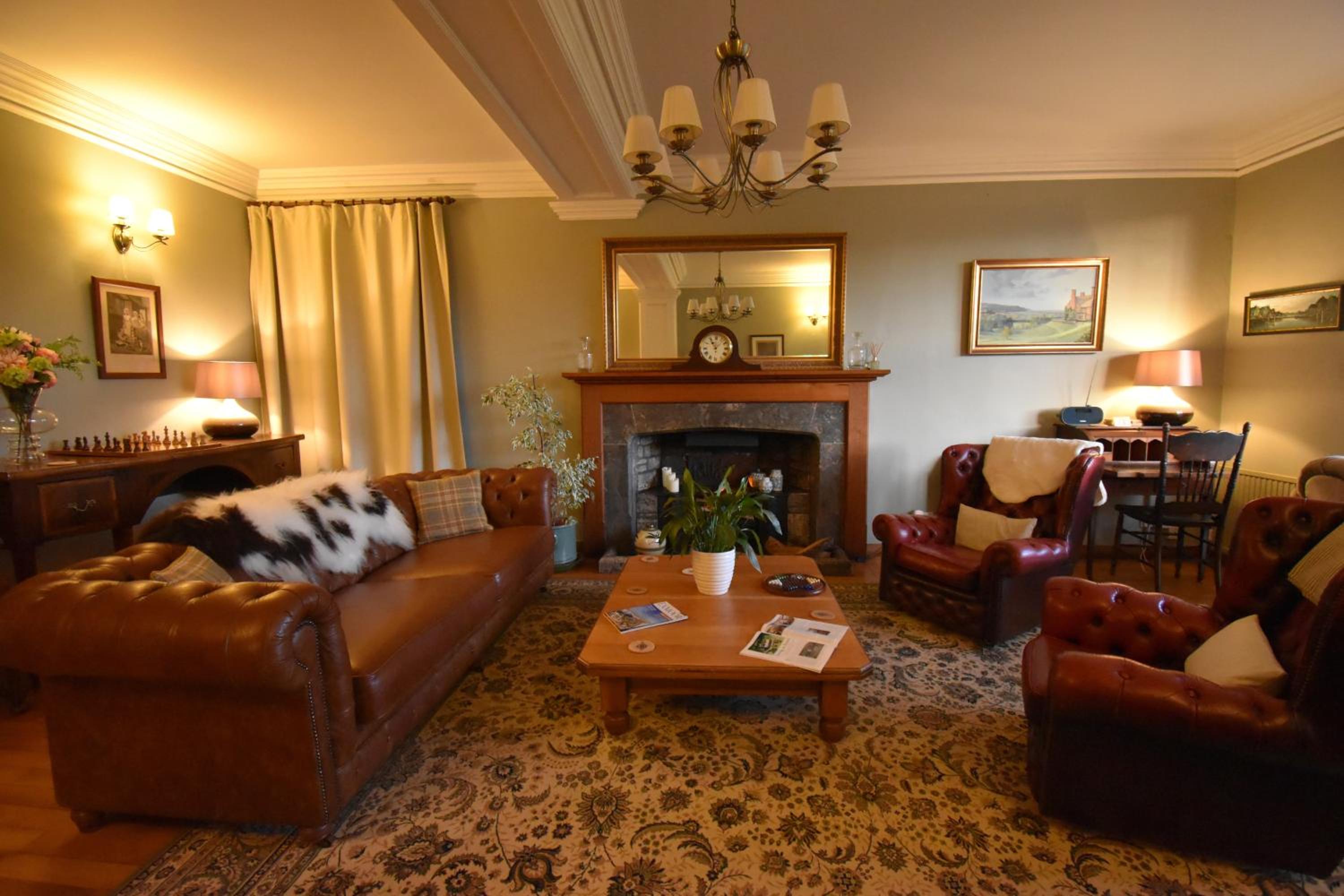 Luxury Bed And Breakfast at Bossington Hall in Exmoor, Somerset