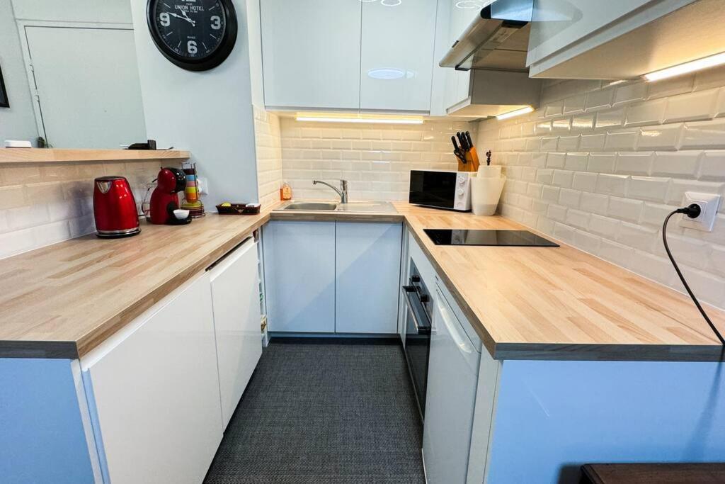 Appart sérénité au Pont de Joinville, Paris - 1 chambre - 3 lits - 5 pers