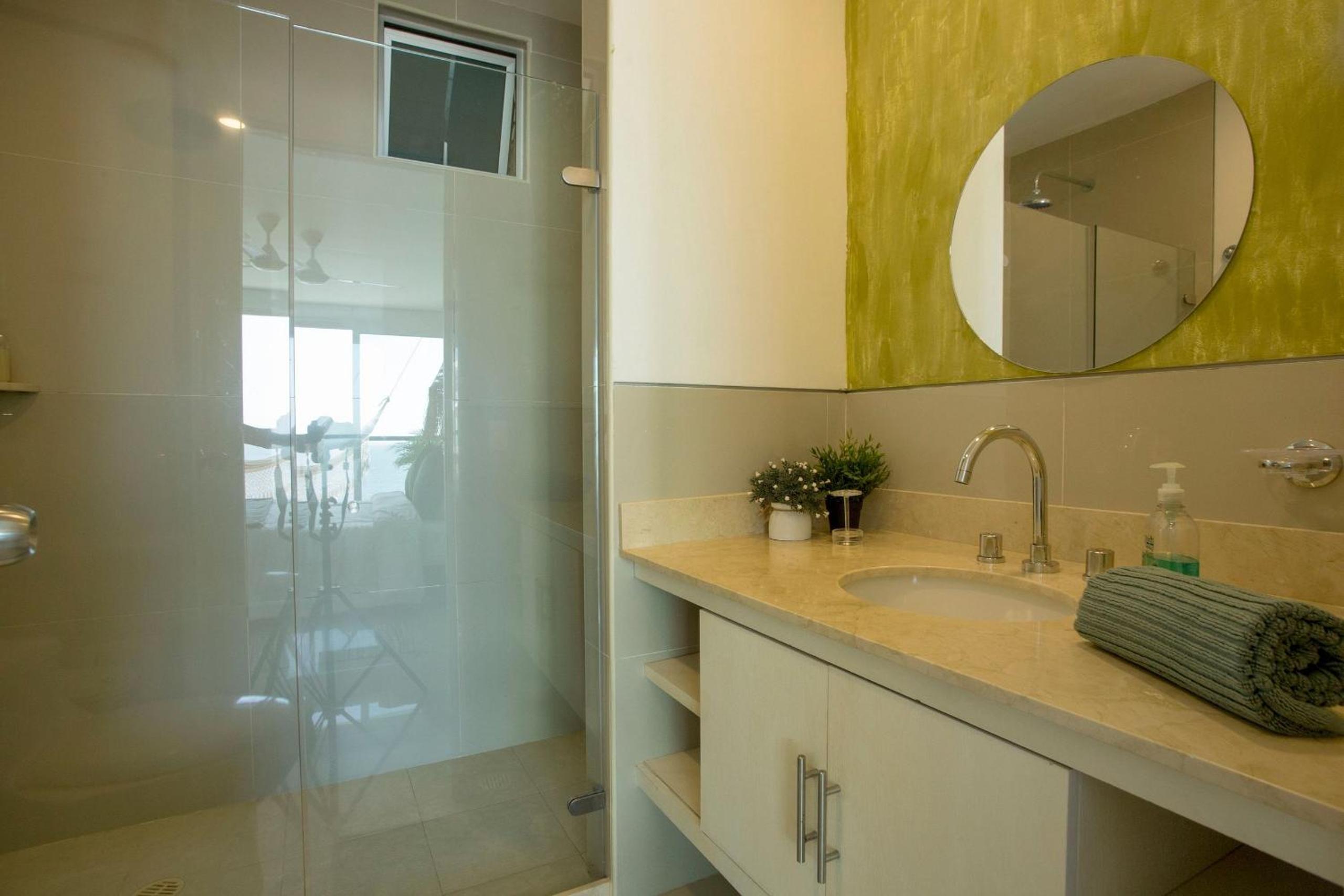 Oceanfront condominium with direct access to the beach.