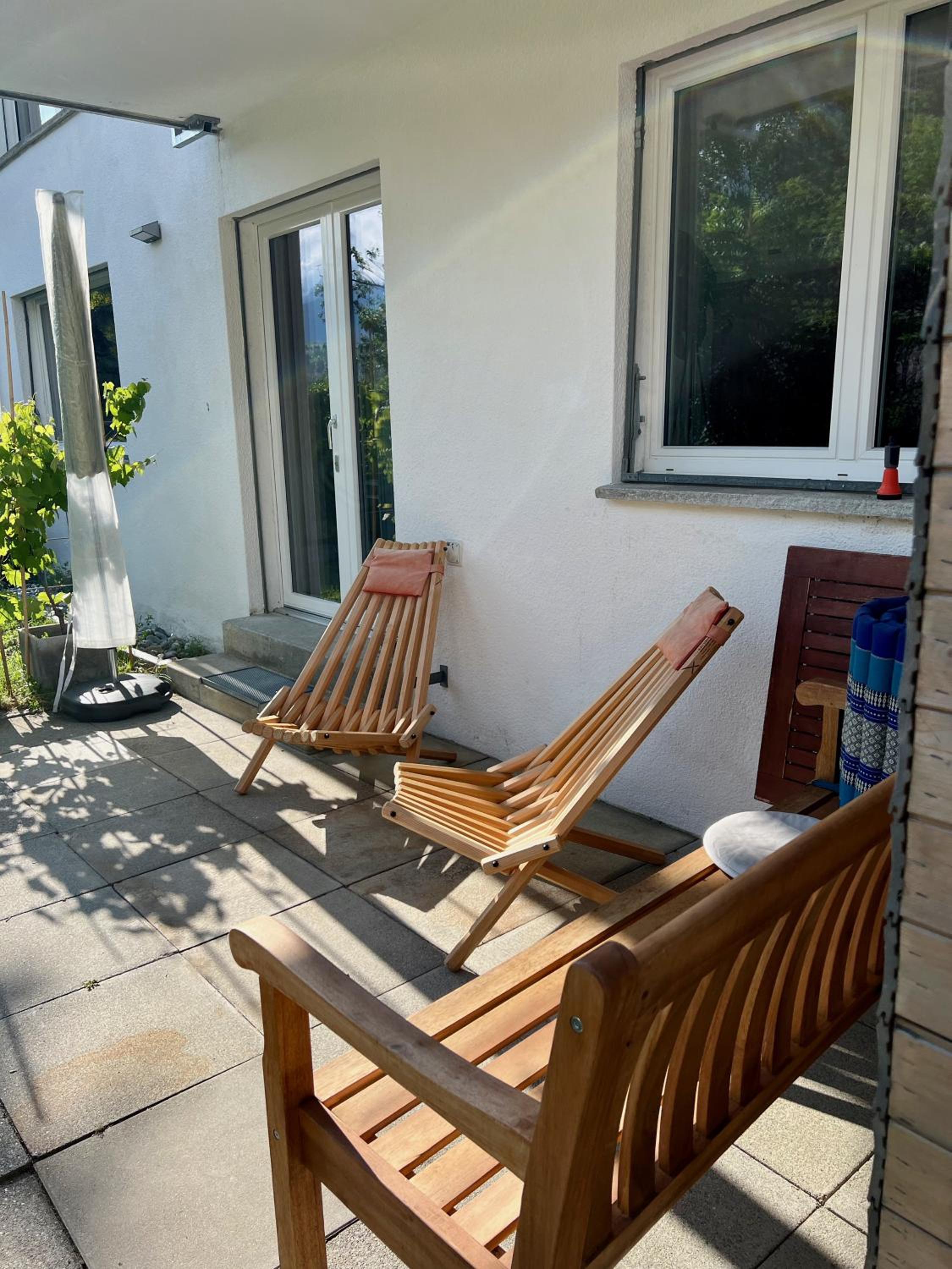 Chasa Stefania, modernes Engadiner Haus mit Wellness und Sauna