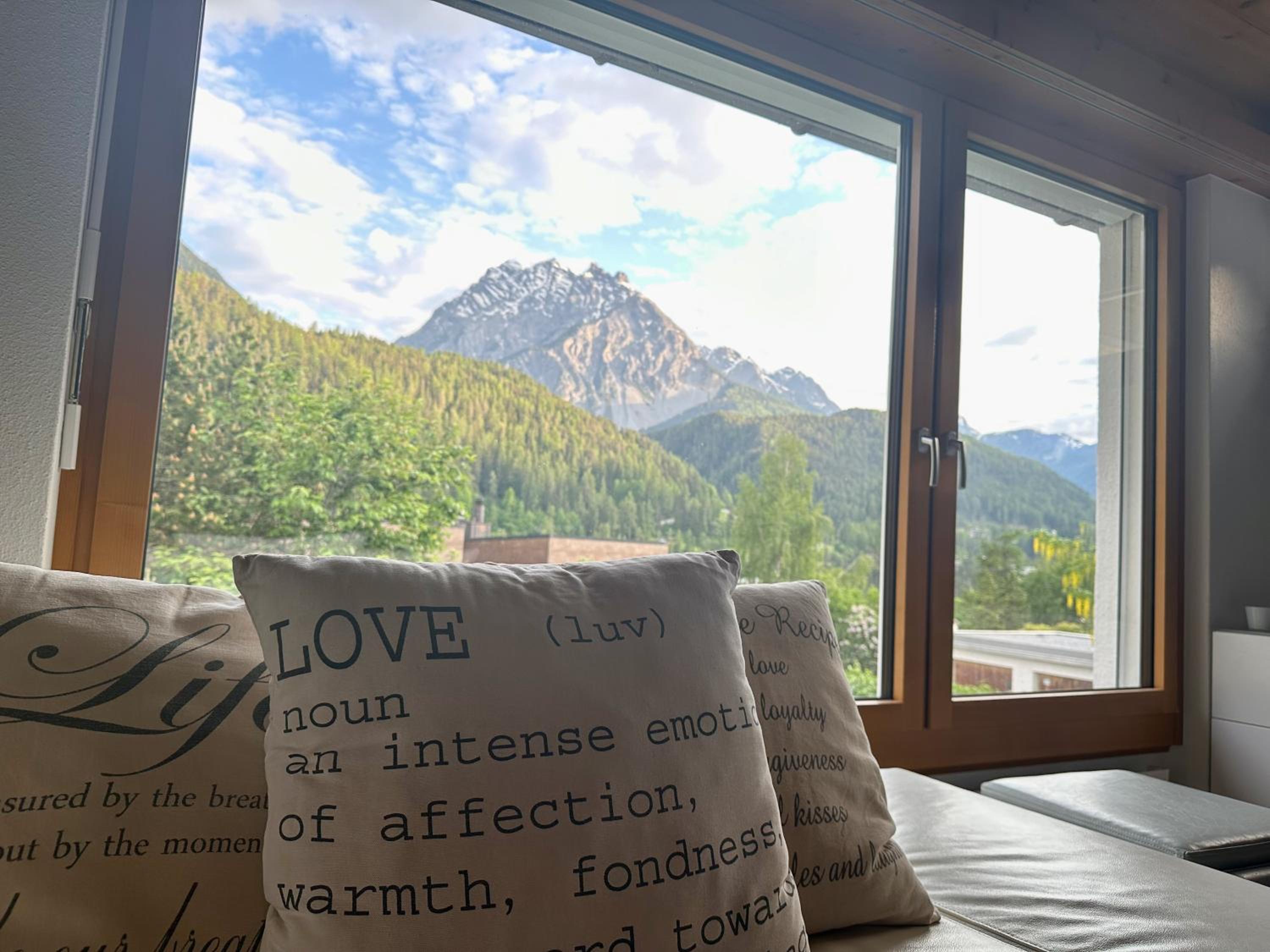 Ferienwohnungen Allegra mit rundum Bergblick
