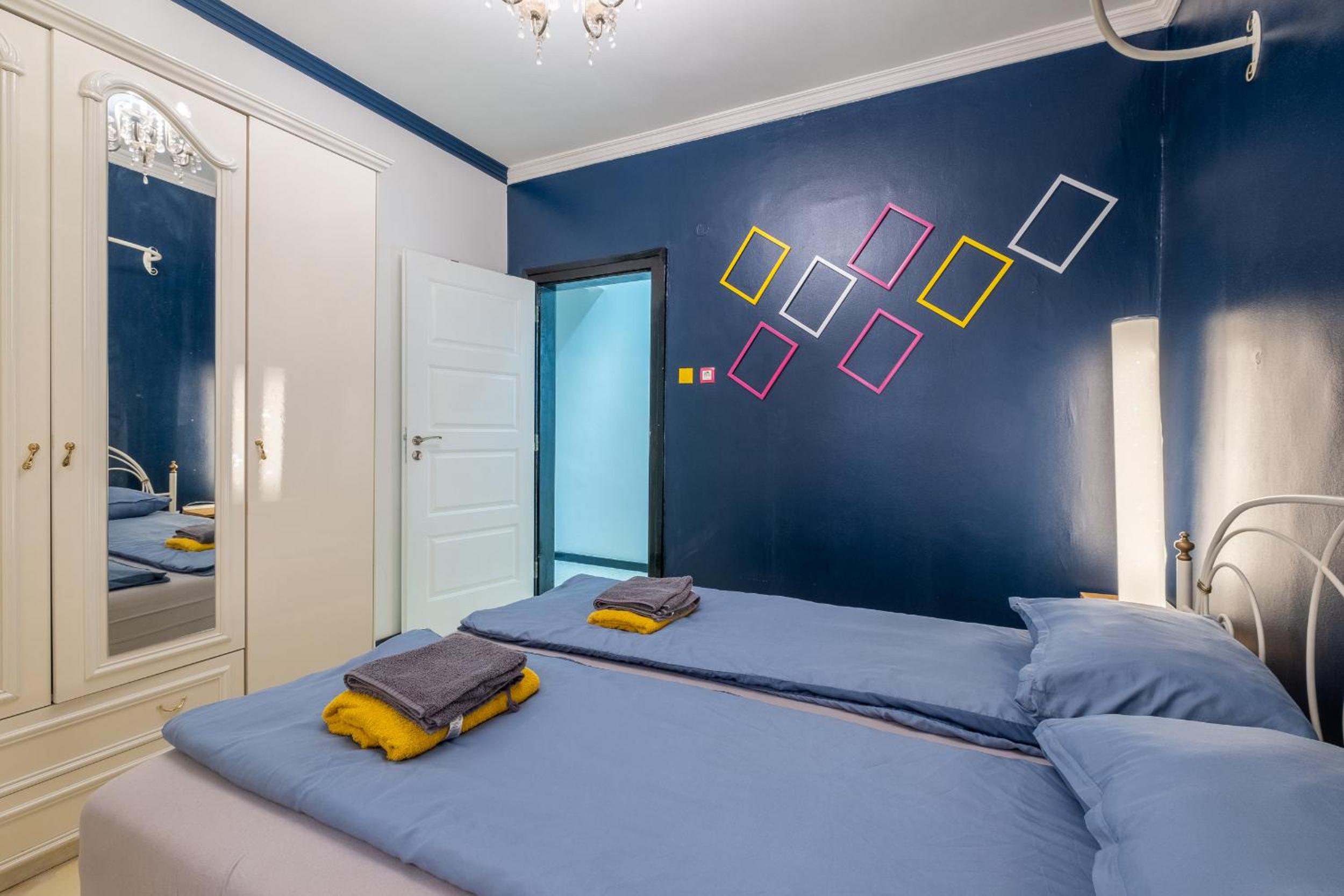 Modern , spacious 2BR apartment in top center