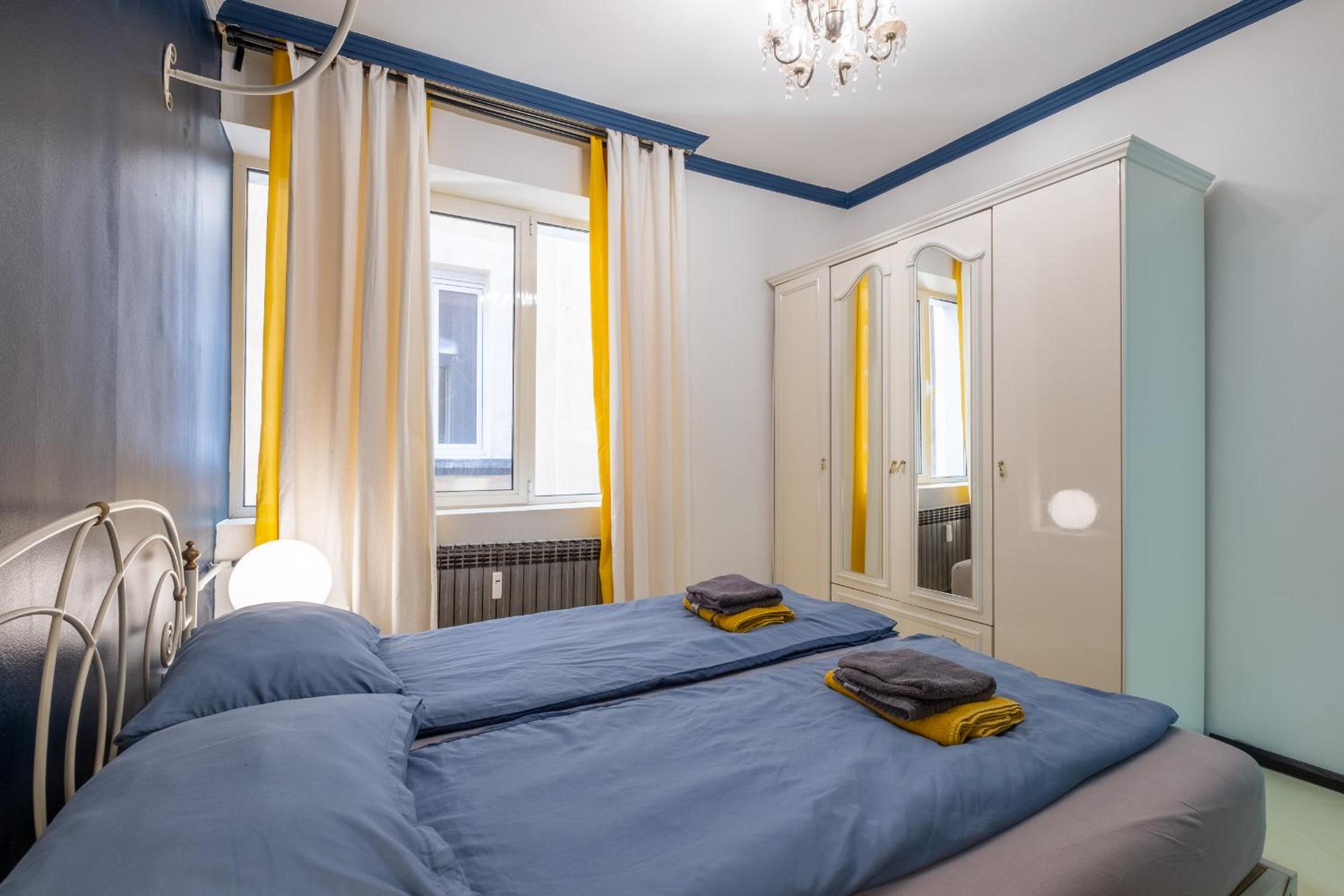 Modern , spacious 2BR apartment in top center