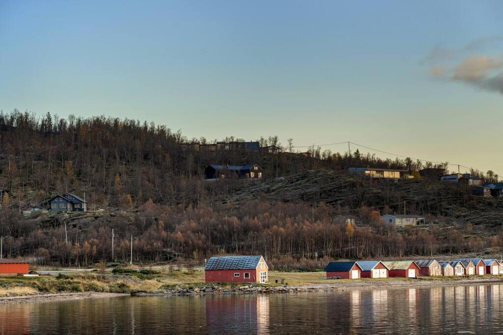 Fantastisk arkitekt tegnet Snøhetta i vakker natur view 5