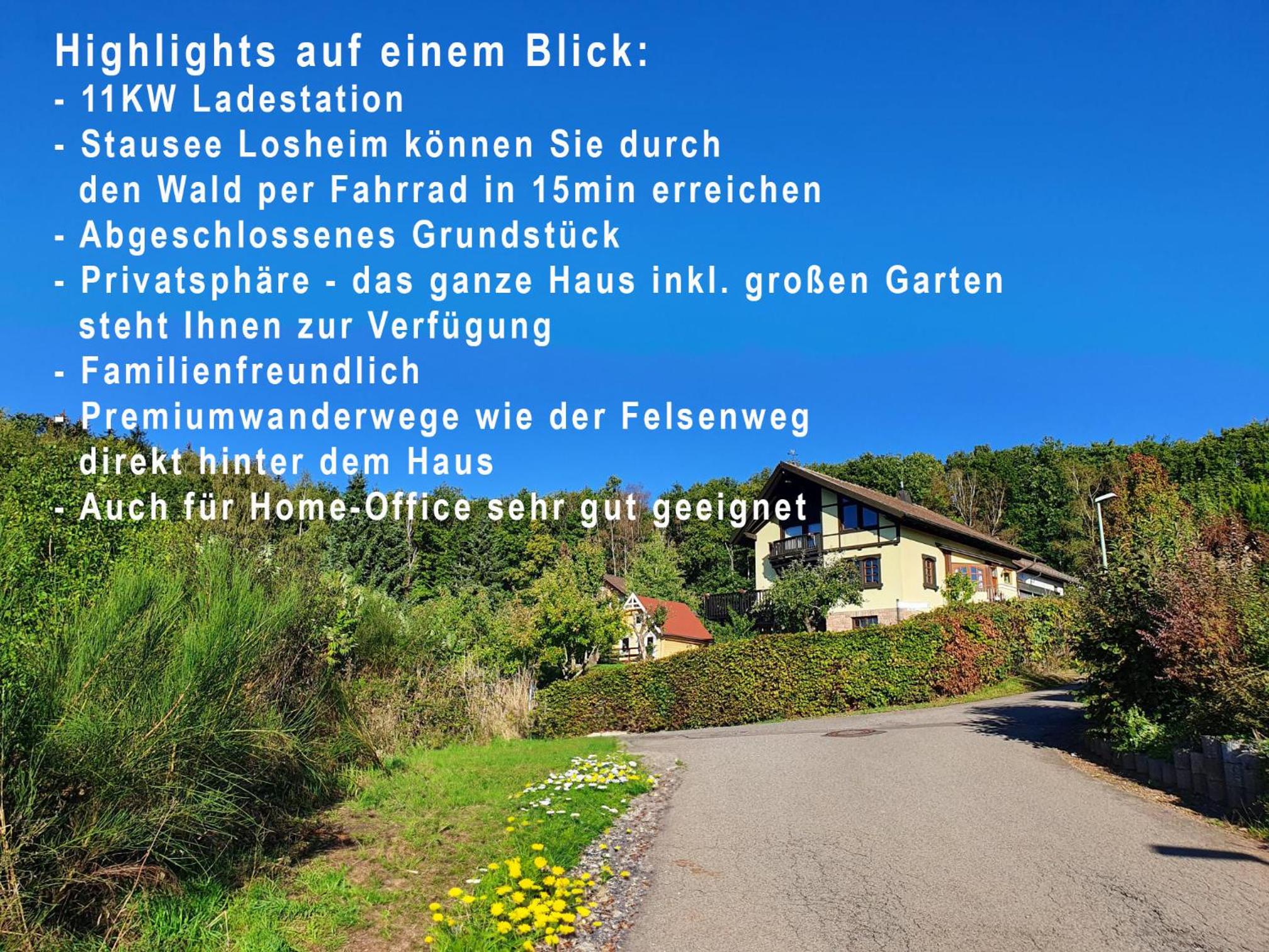 Sonnige Aussicht